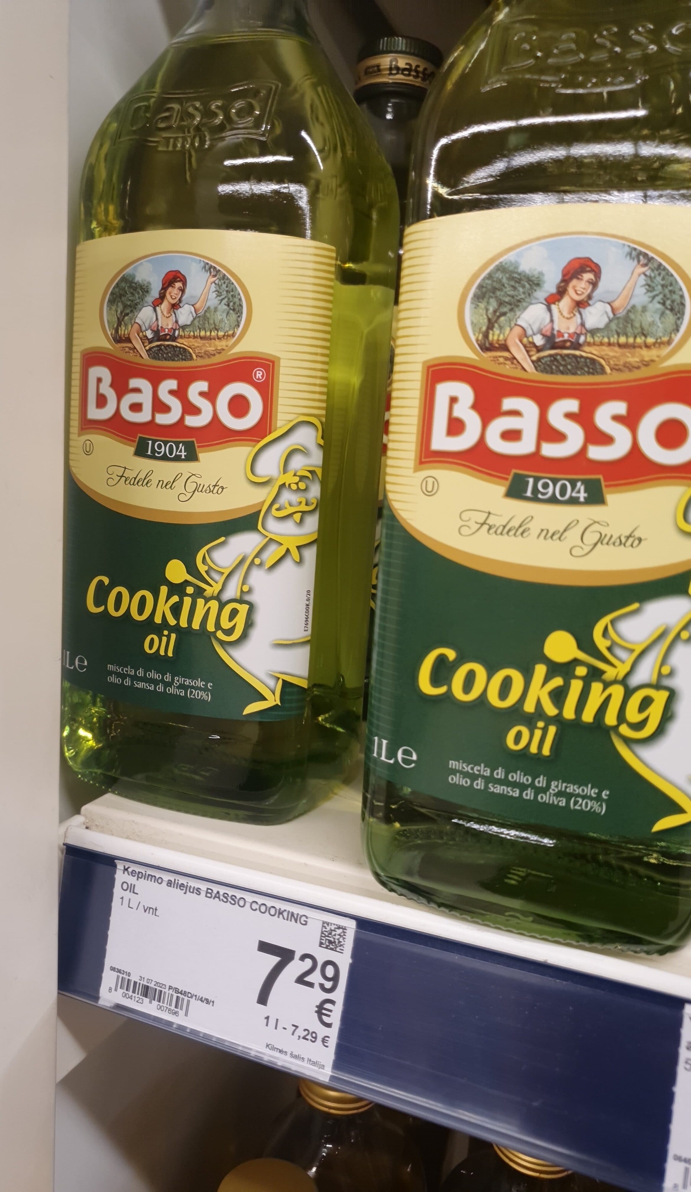 Basso Aliejus packshot