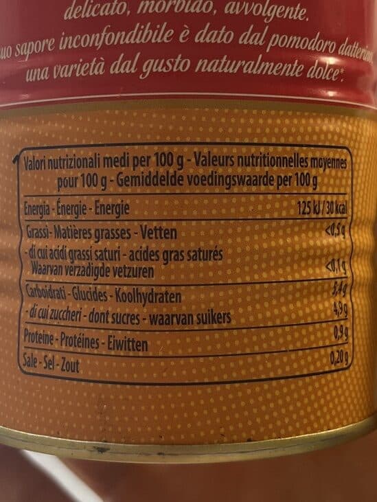 Mutti Polpa datteltomaten in Stücken packshot