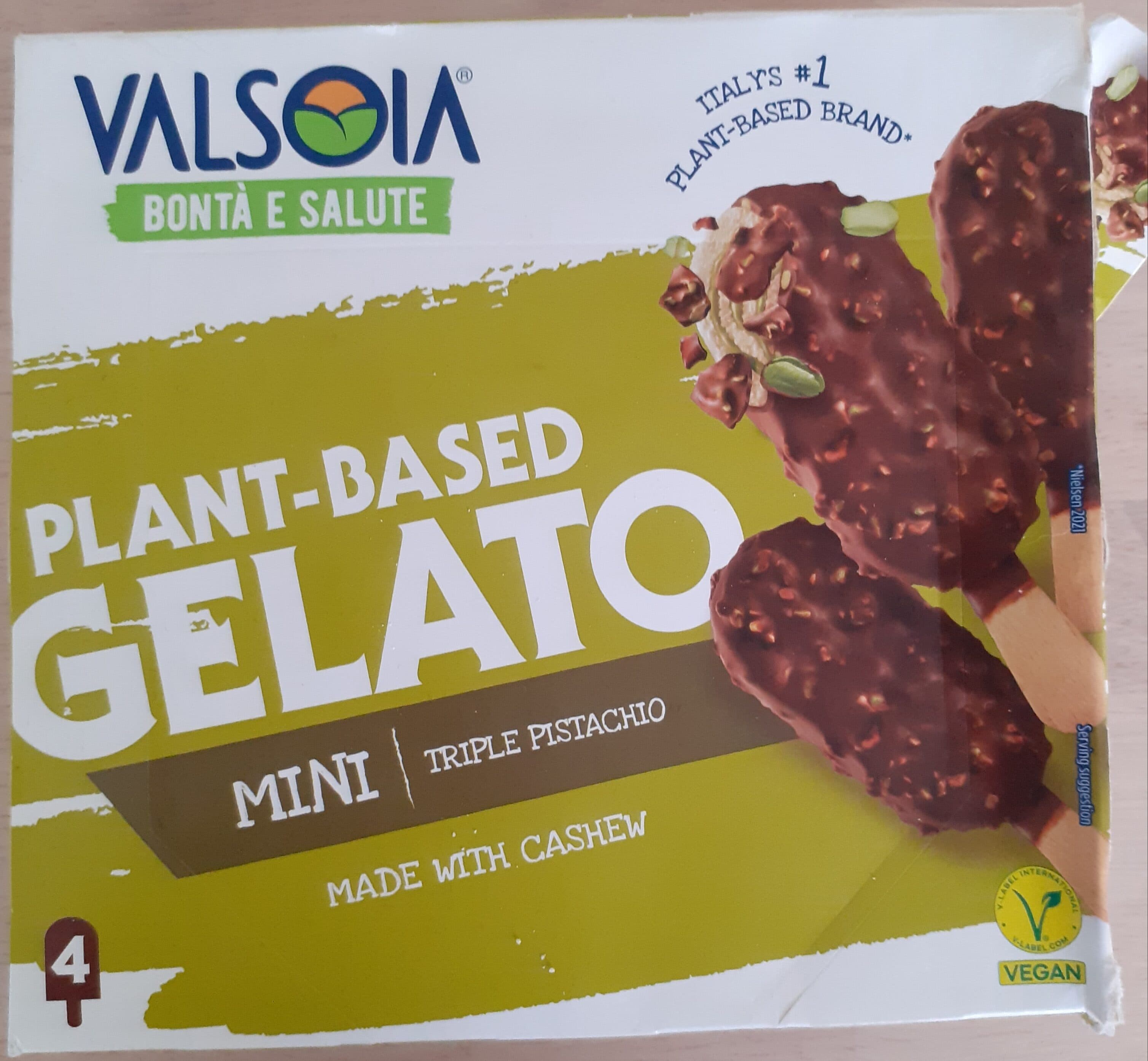 Valsoia Gelato Plant Based packshot
