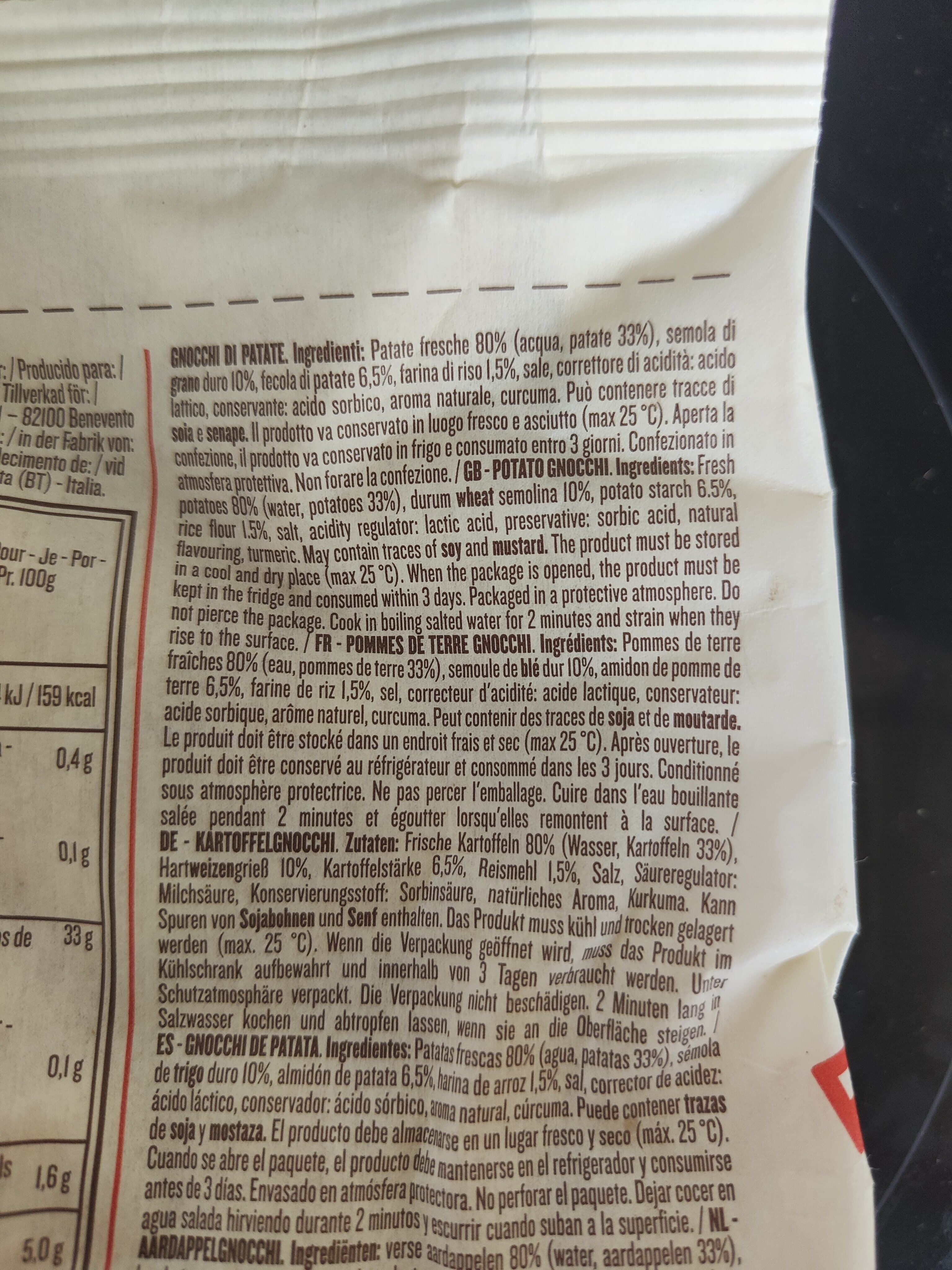 RUMMO Gnocchi di Patate packshot