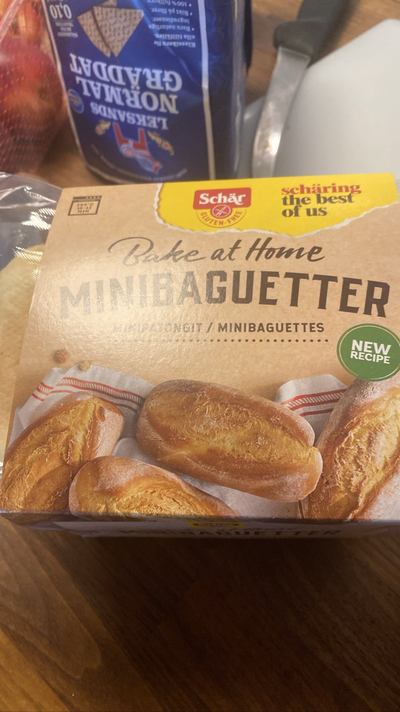 Schär Minibaguetter packshot