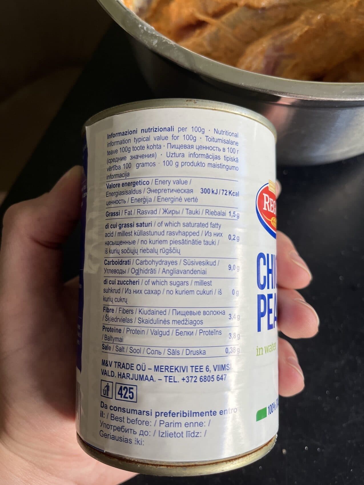Reggia Chick Peas packshot