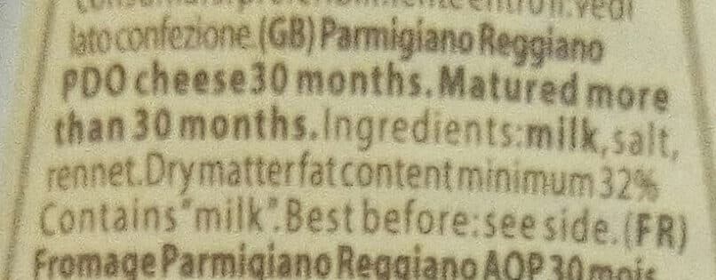 Parmareggio Parmigiano Reggiano 30 mesi packshot