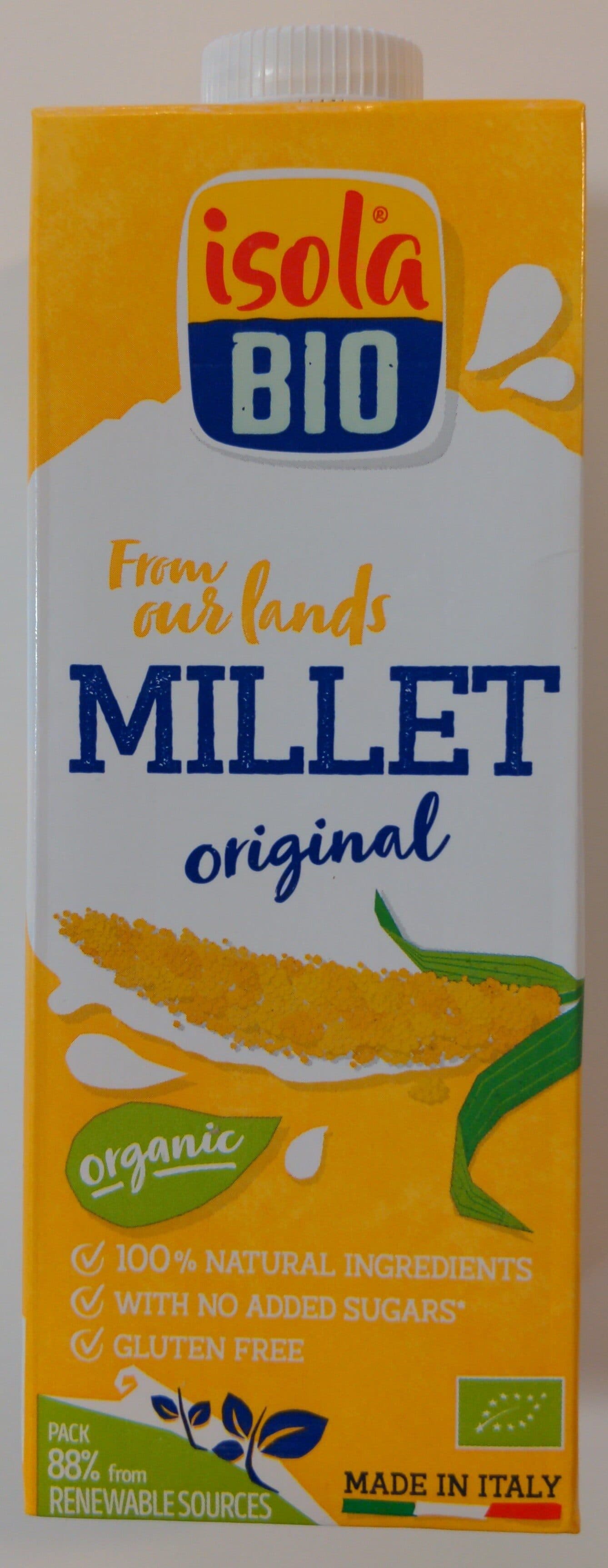 Isola Bio Millet packshot