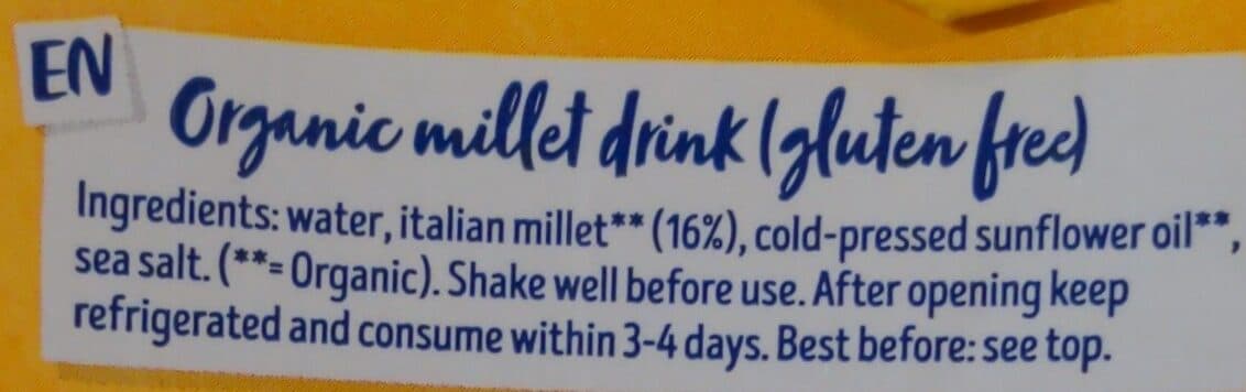 Isola Bio Millet packshot
