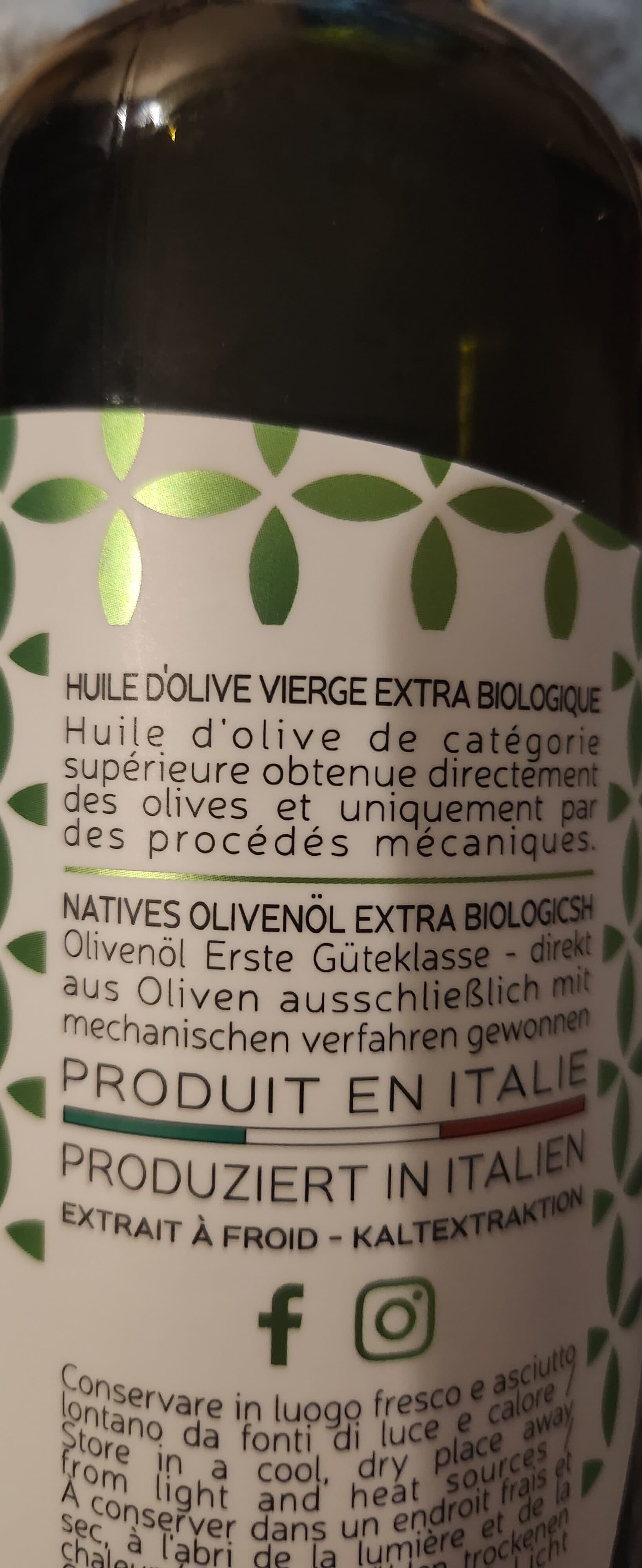 Guglielmi Extra Virgin Olive Oil packshot