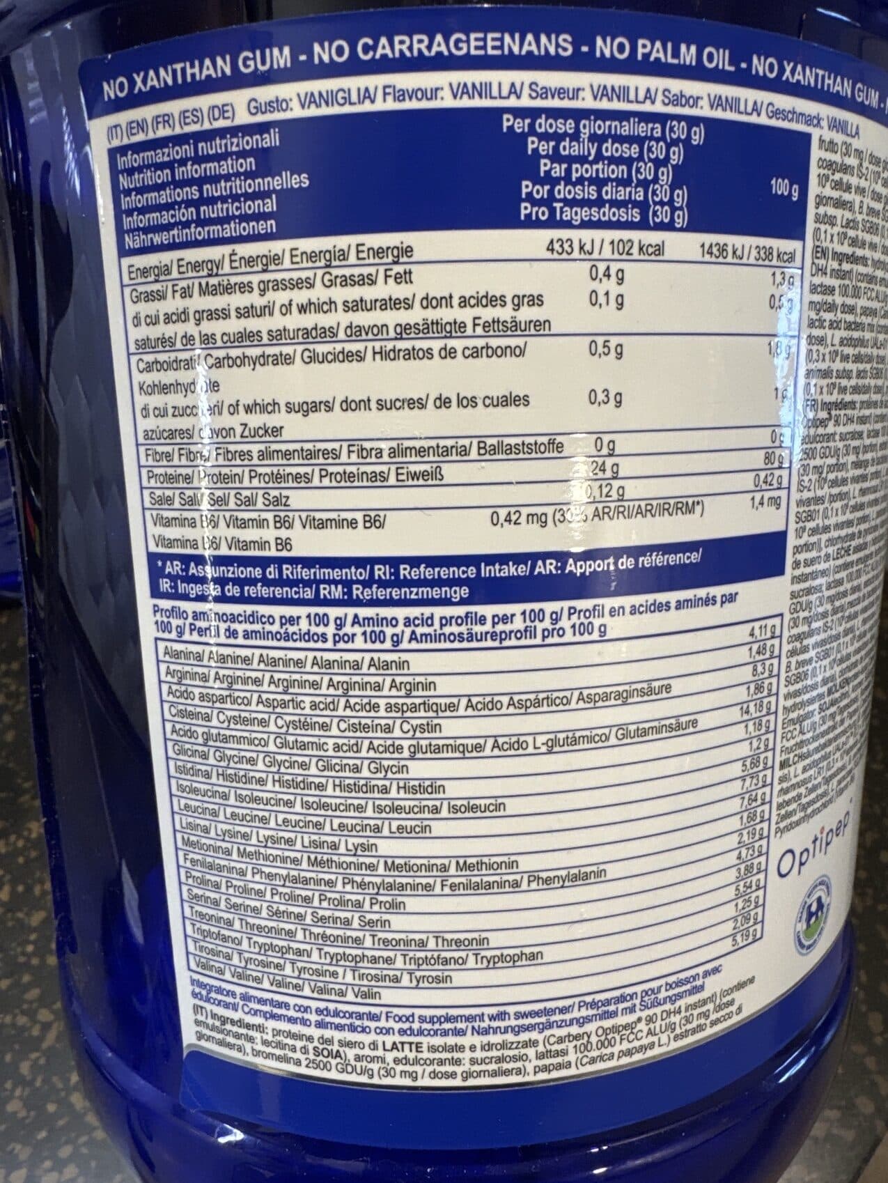Yamamoto HydroRazan Vanilla Whey Protein Isolate packshot