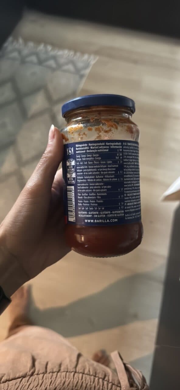 Barilla Tomate y Badilico packshot