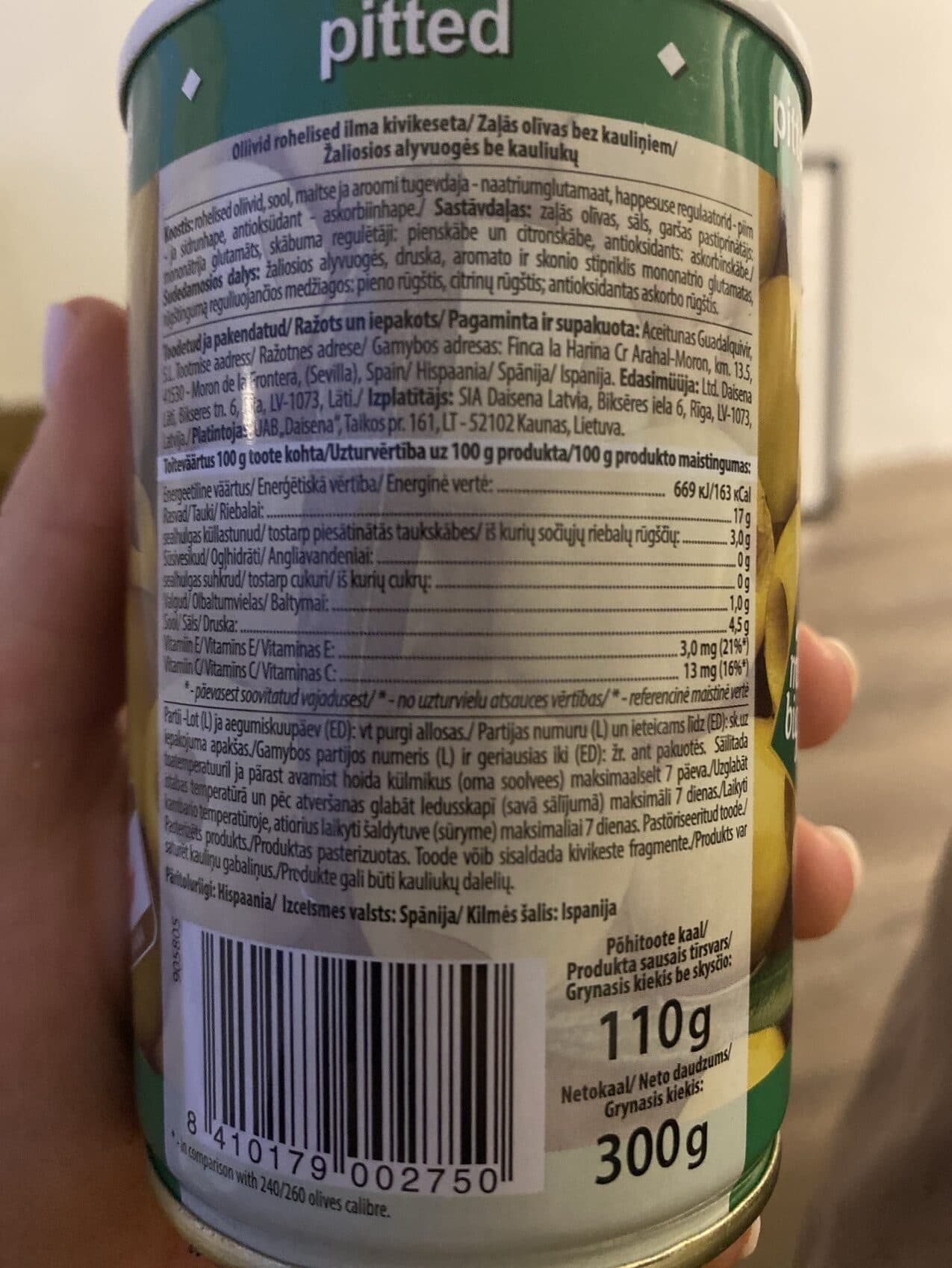 Itlv Olives packshot