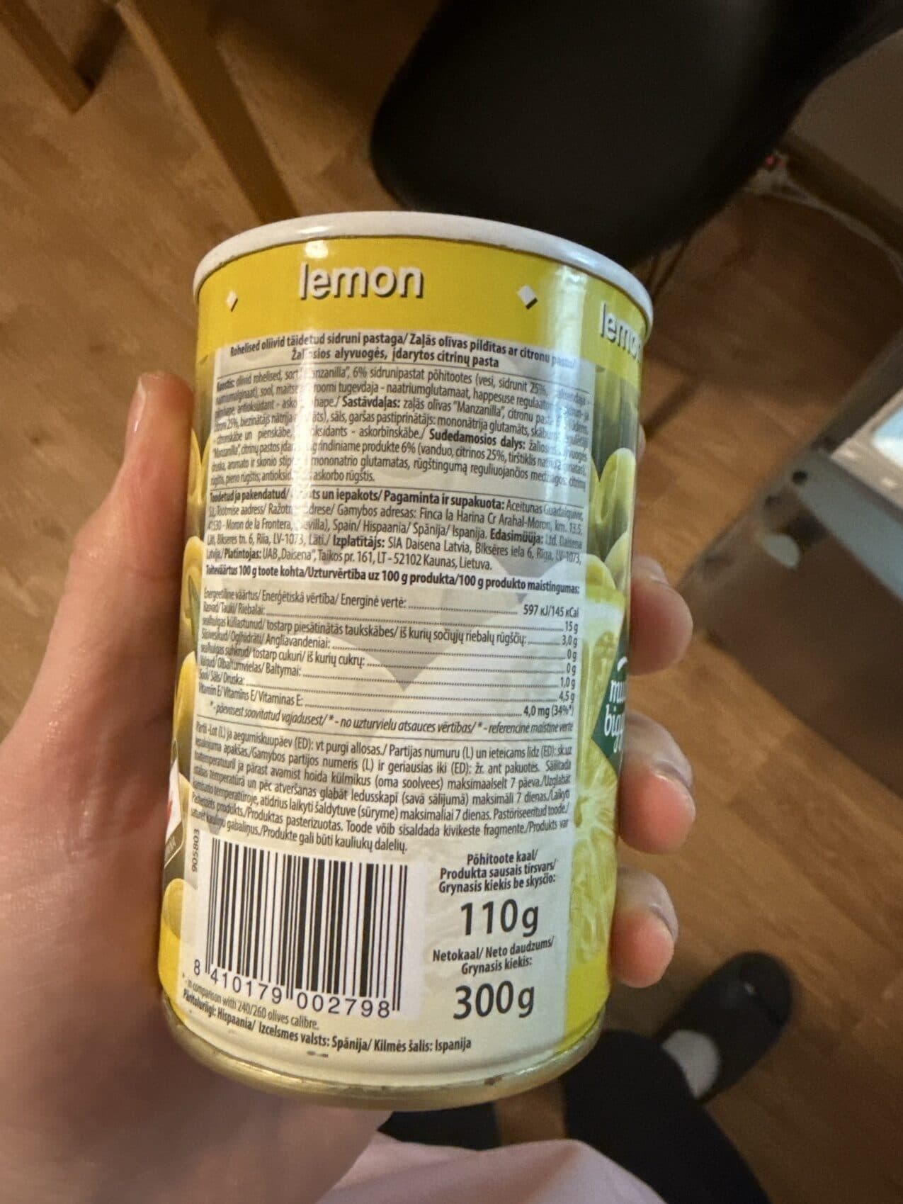 Itlv Olives With Lemon packshot