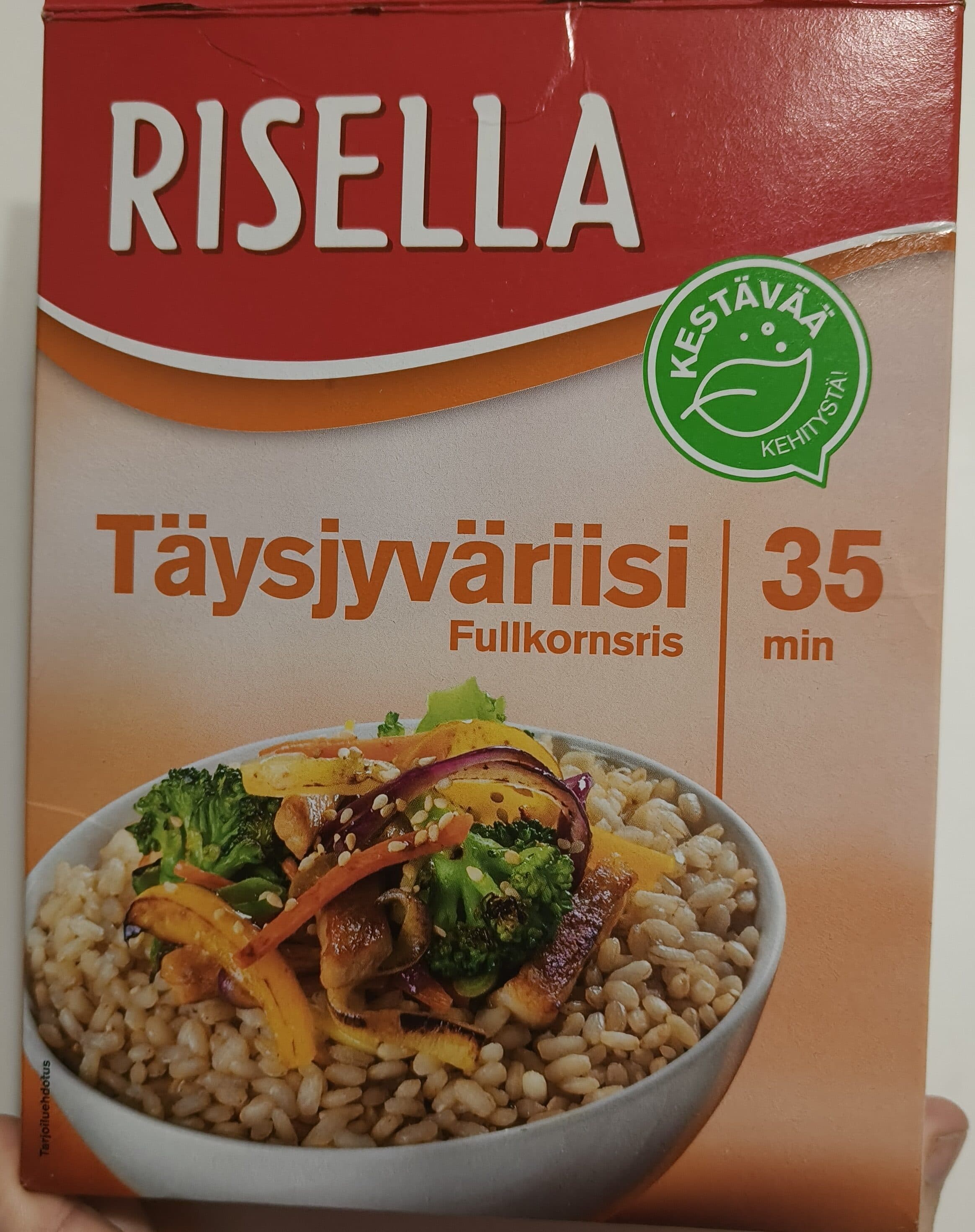 Risella Täysjyväriisi packshot