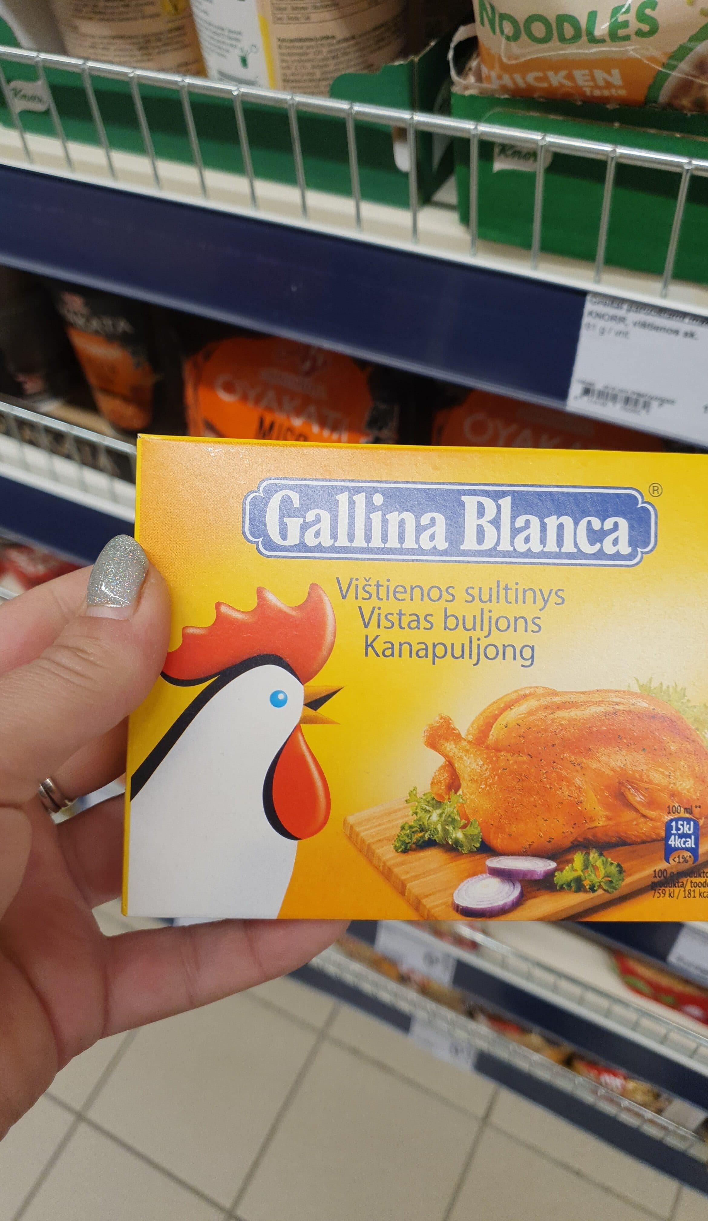 Gallina Blanca Vištienos sultinys packshot