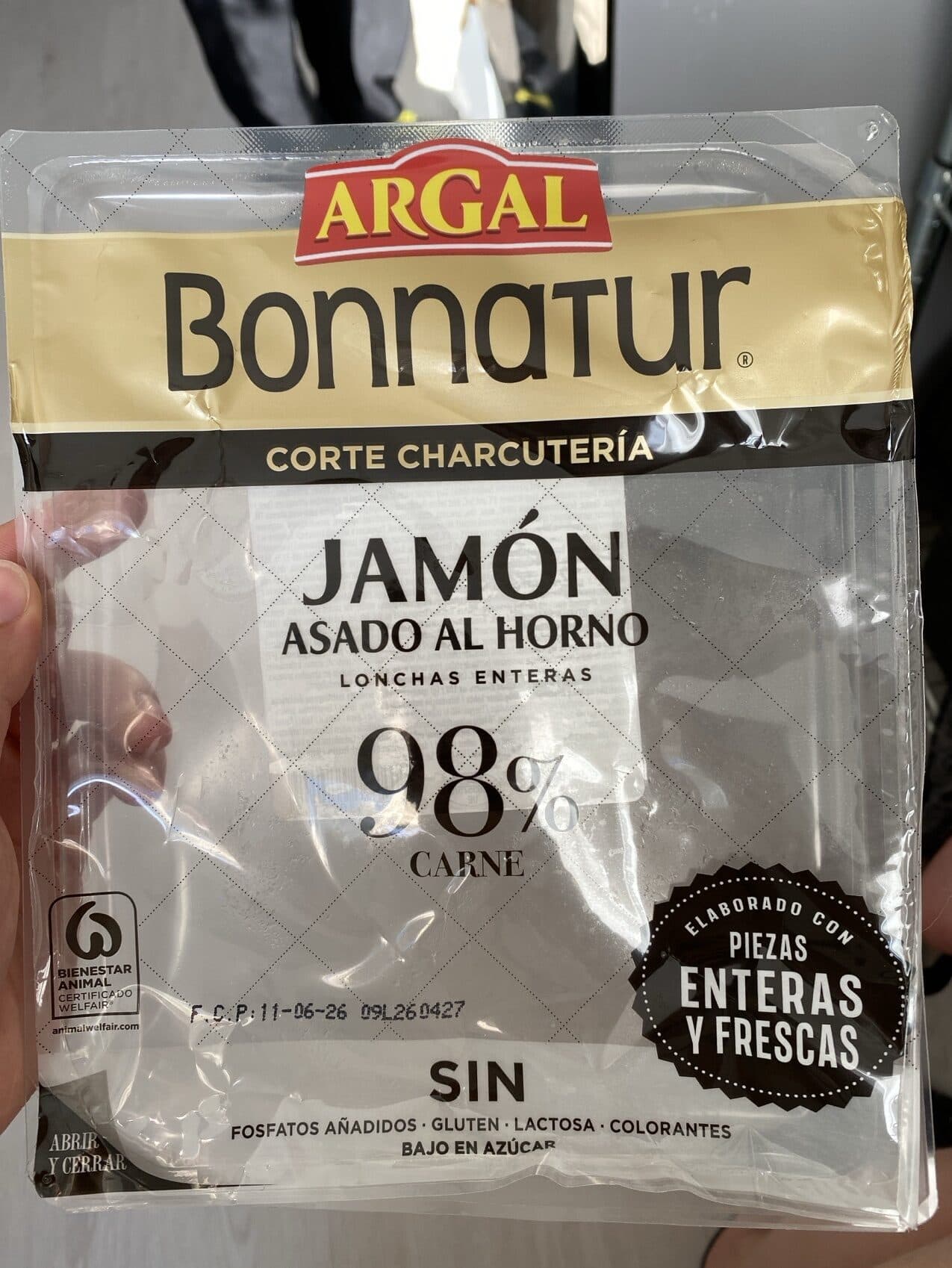Argal Bonnatur Roasted Cooked Pork Ham packshot