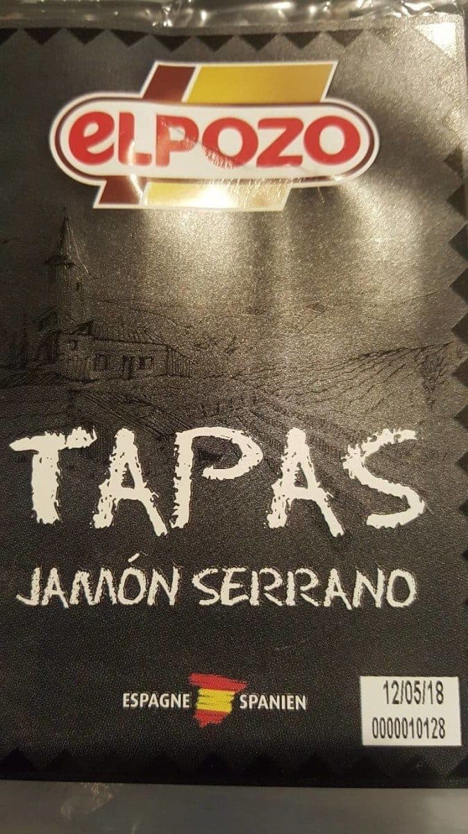 Elpozo Jambon serrano packshot