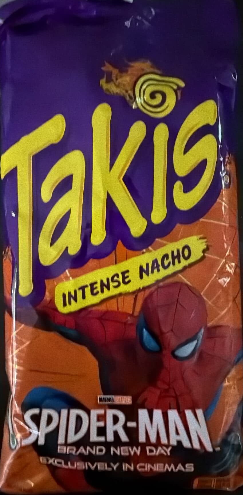 Takis такис спайдер мен packshot
