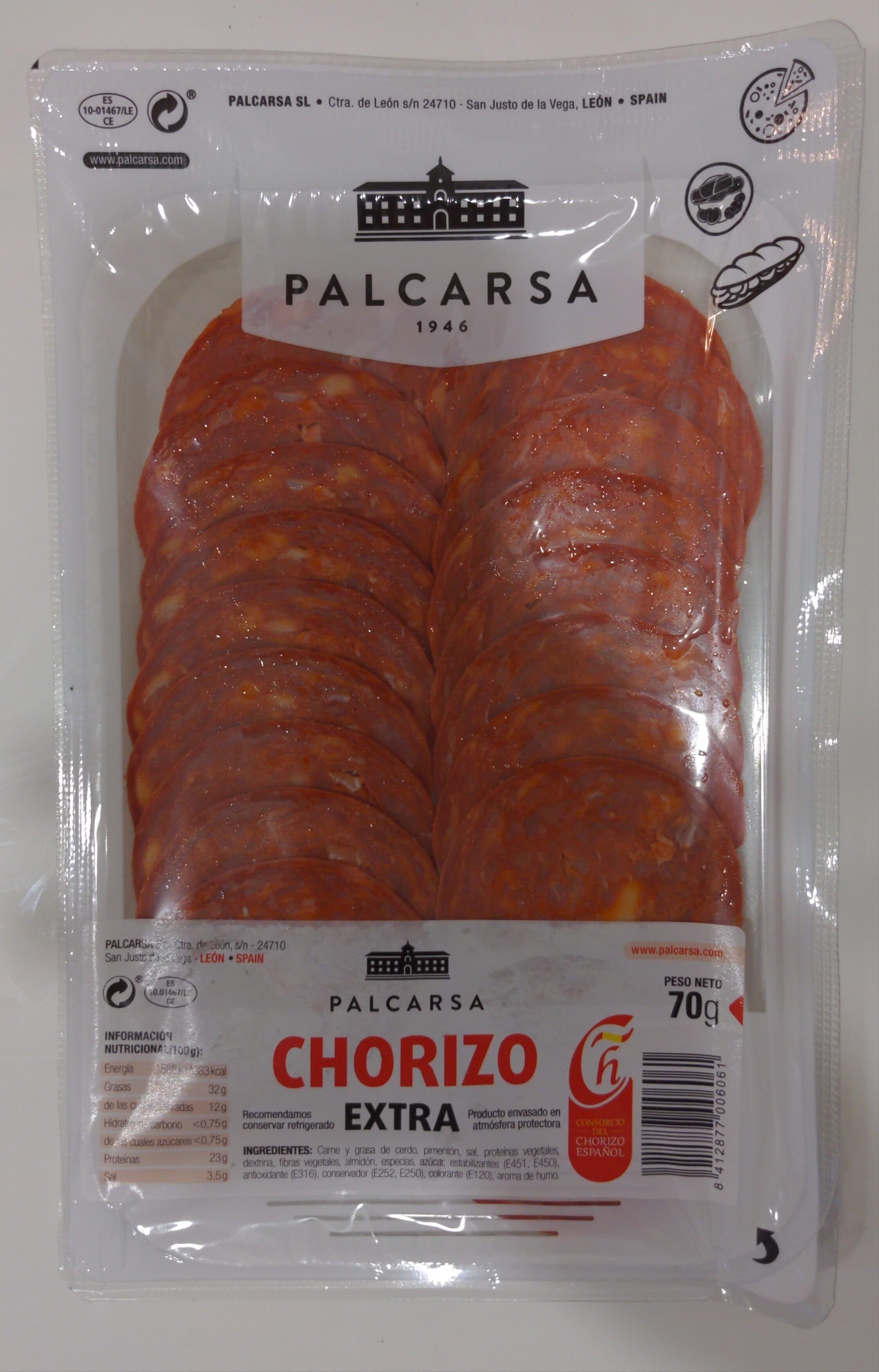 palcarsa Chorizo Extra packshot