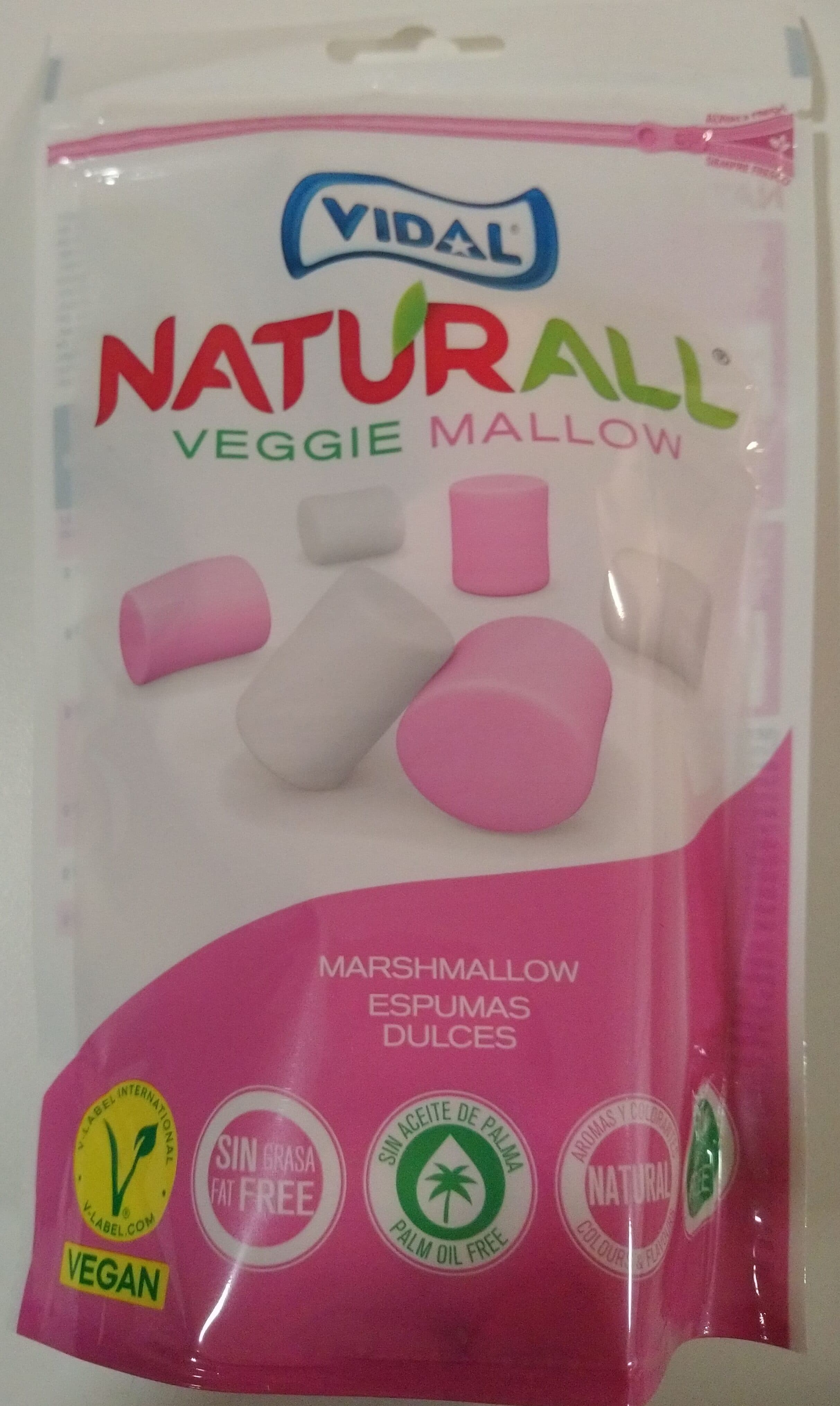 Vidal Naturall Veggie Mallow packshot