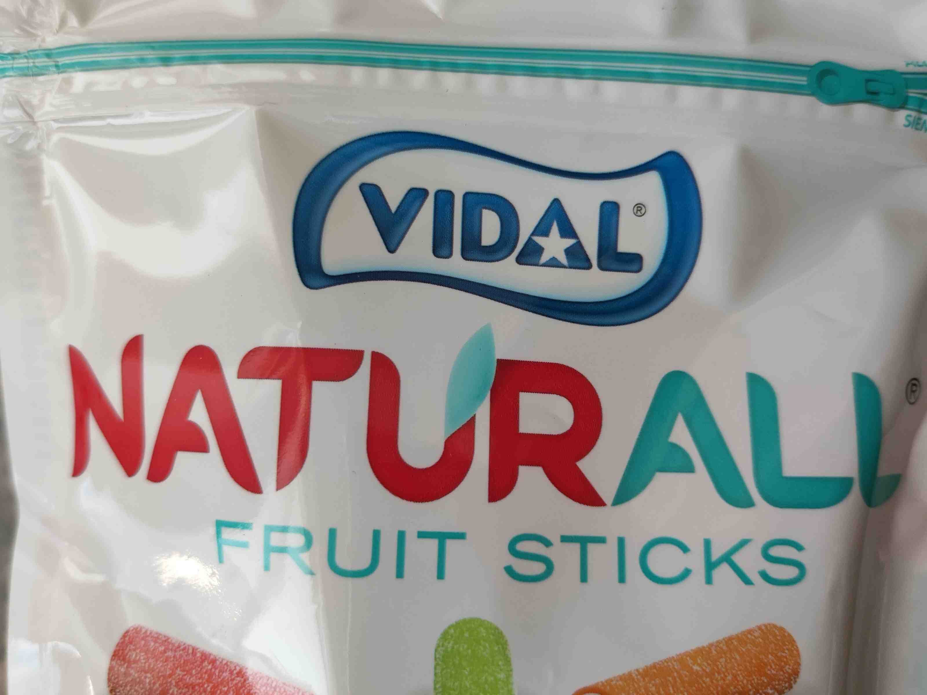 Vidal Naturall Fruit Sticks packshot