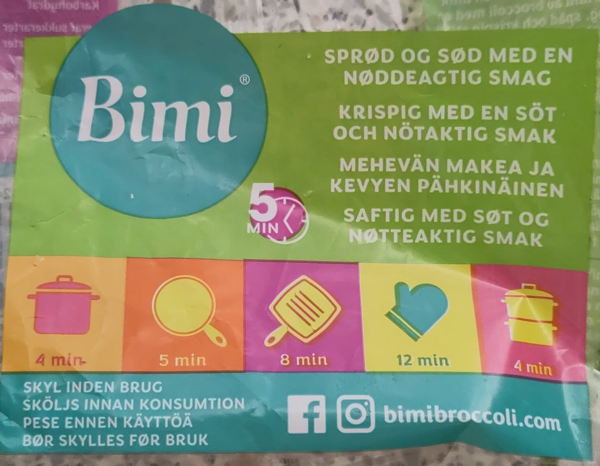 Bimi Bimi parsakaali packshot