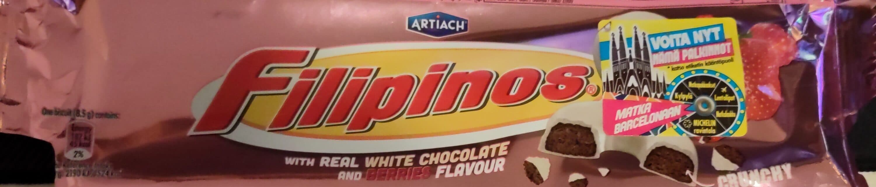 Artiach Filipinos valkosuklaa ja marjat packshot