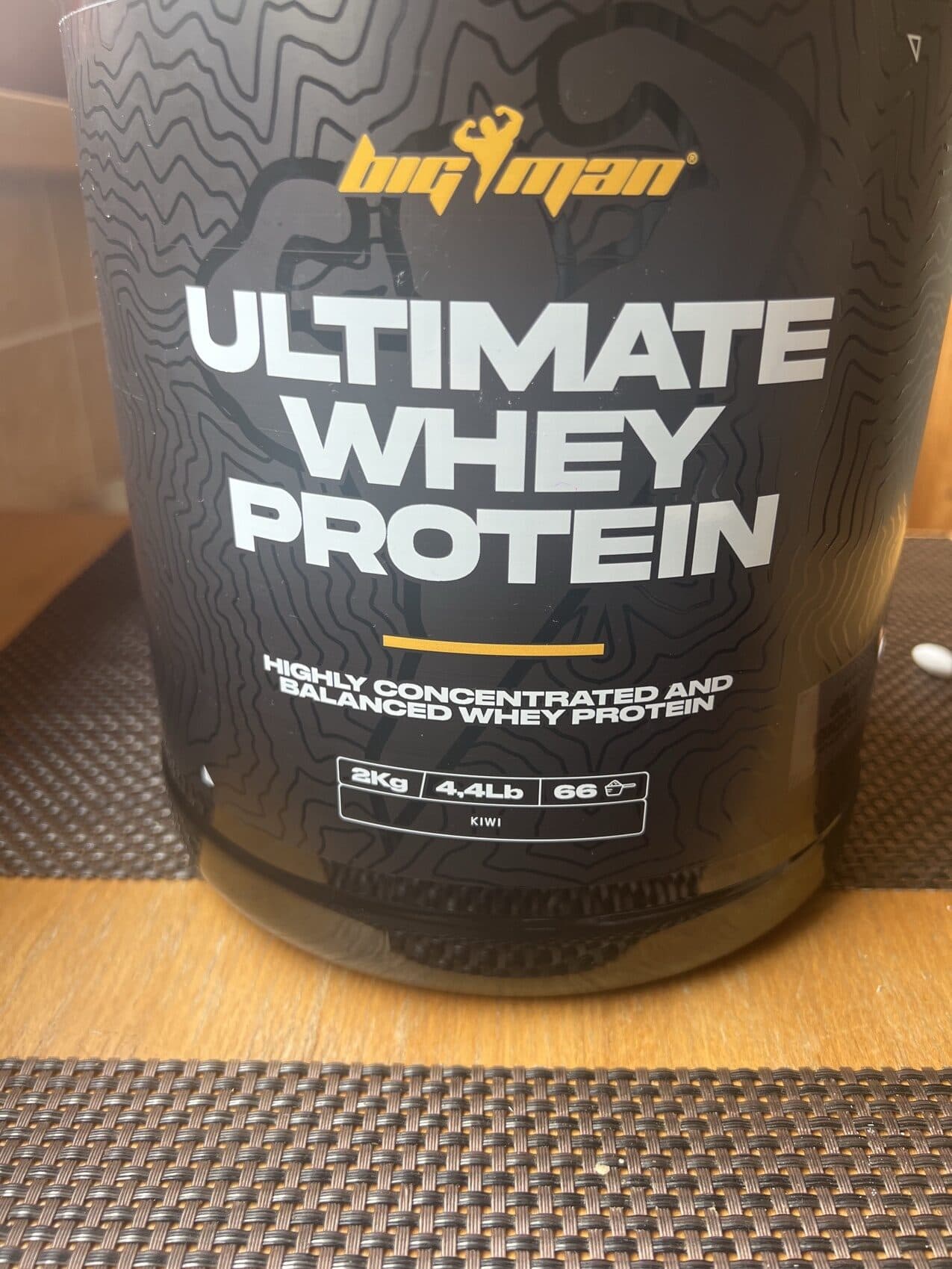 Big Man Ultimate Whey Protein packshot