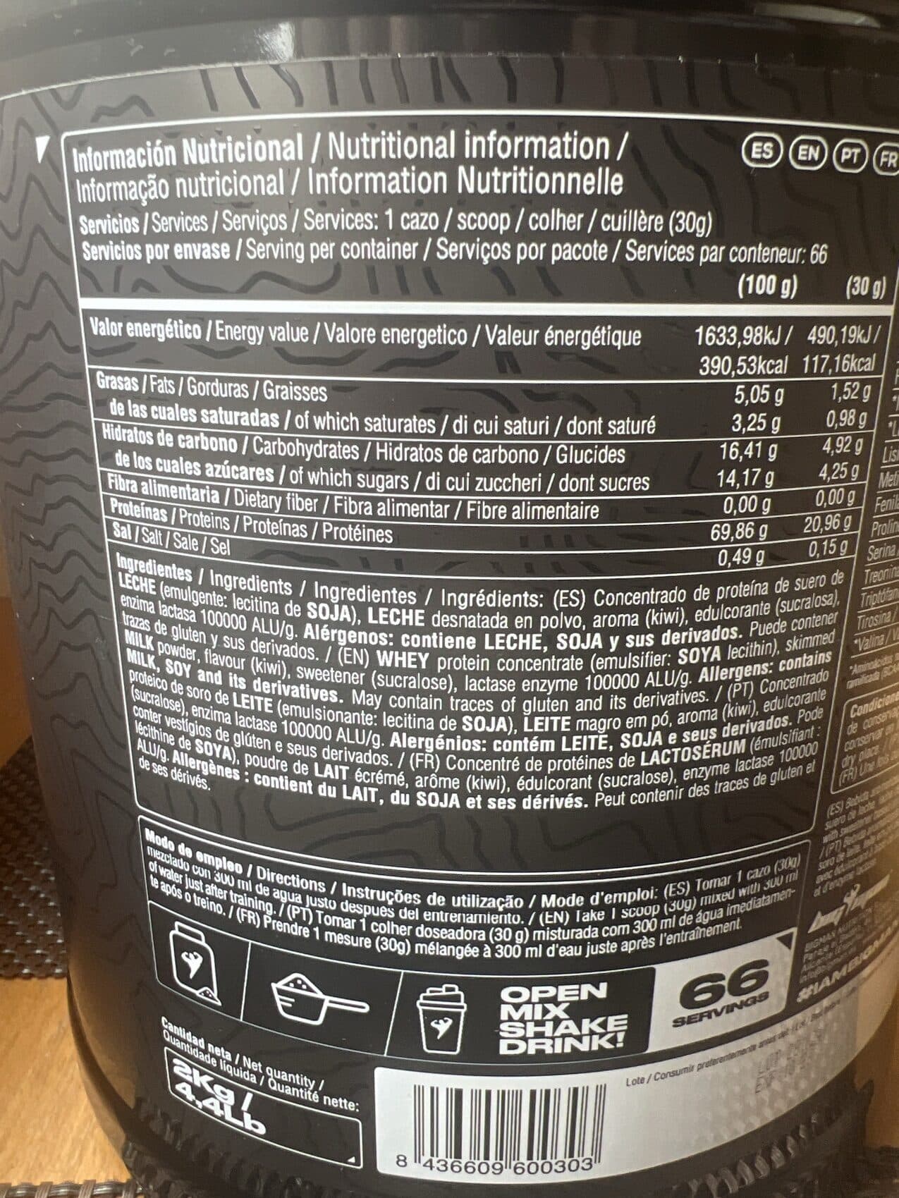 Big Man Ultimate Whey Protein packshot