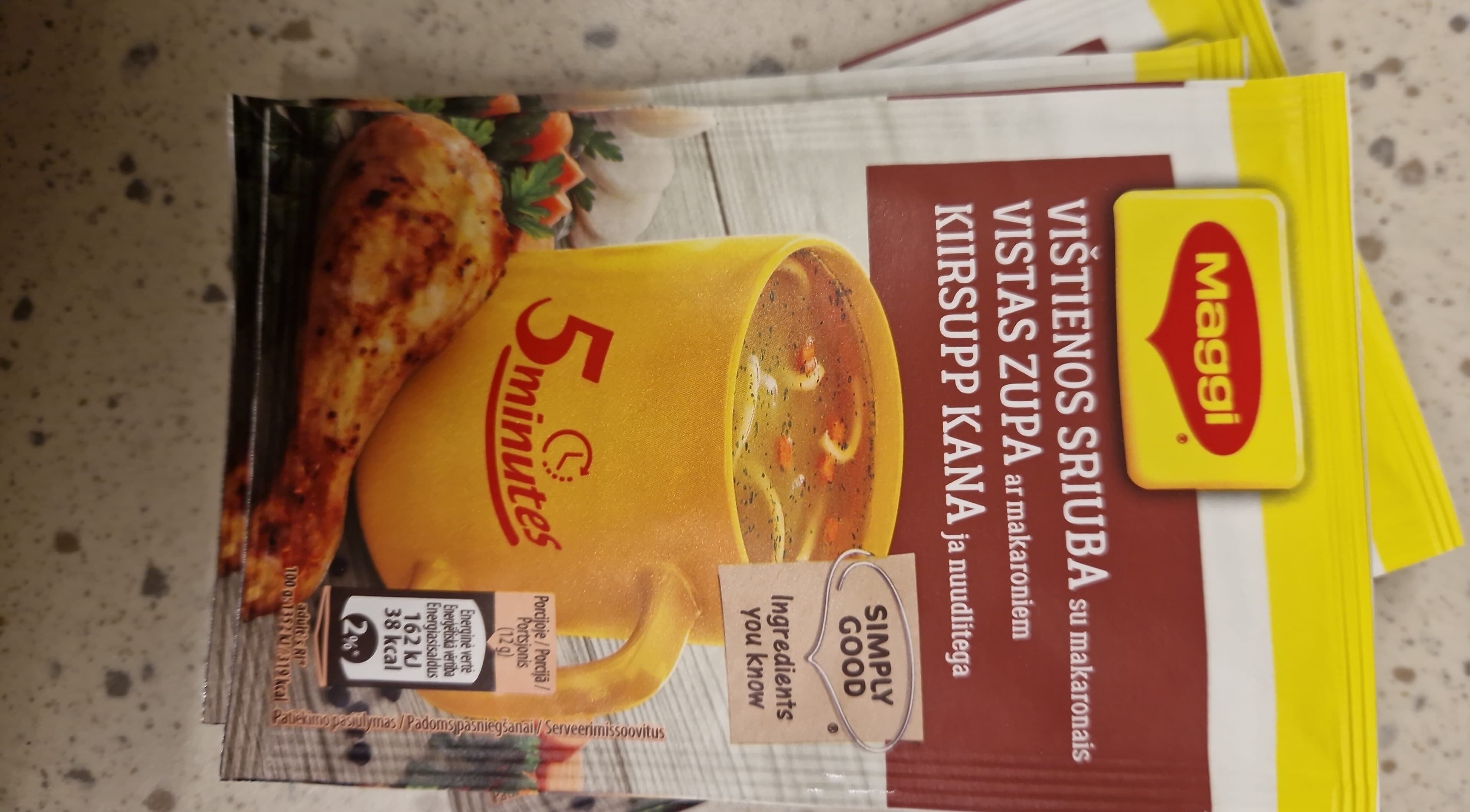 Maggi Vištienos sriuba MAGGI su makaronais packshot