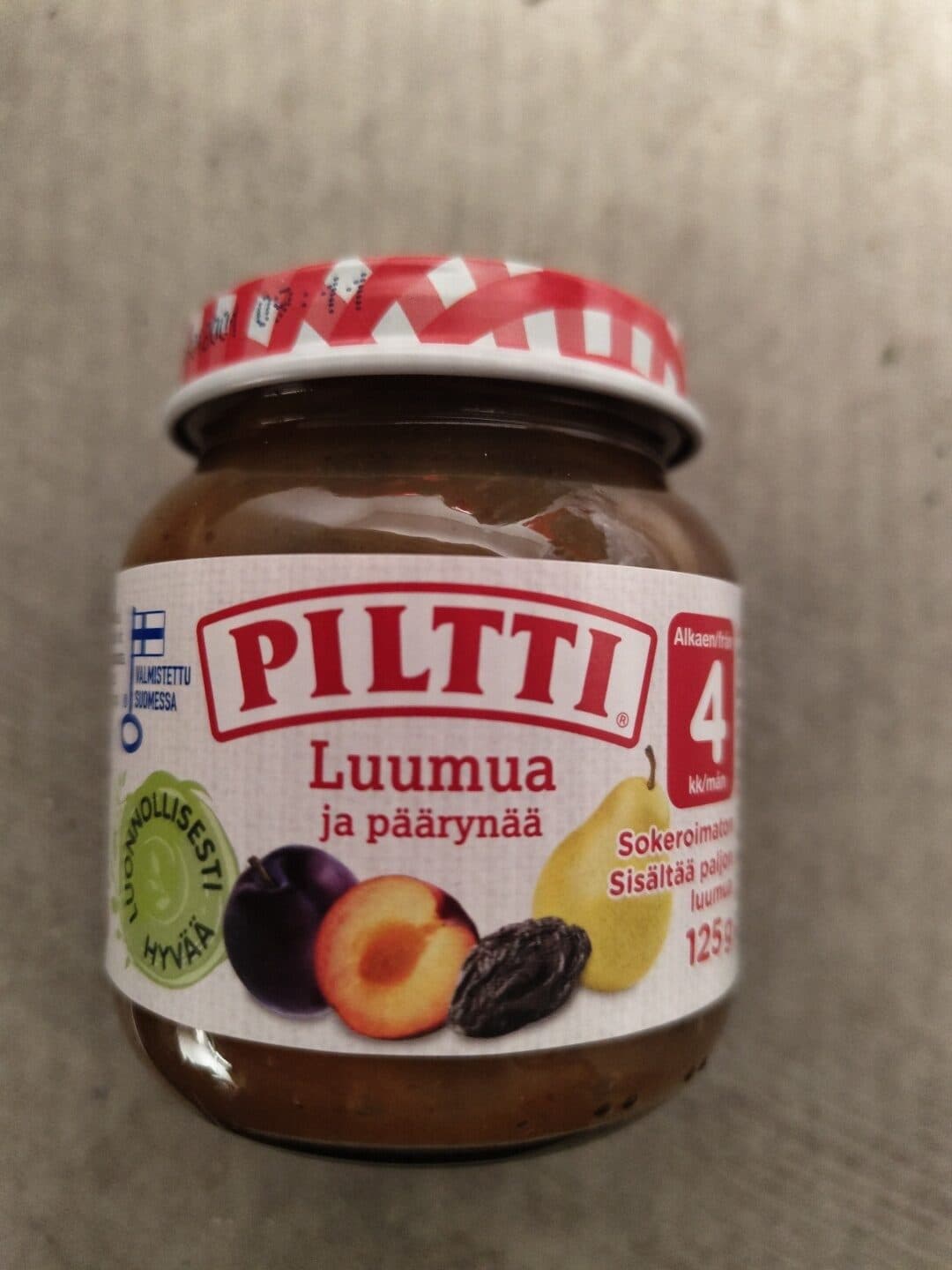Piltti Luumua Ja Päärynää packshot