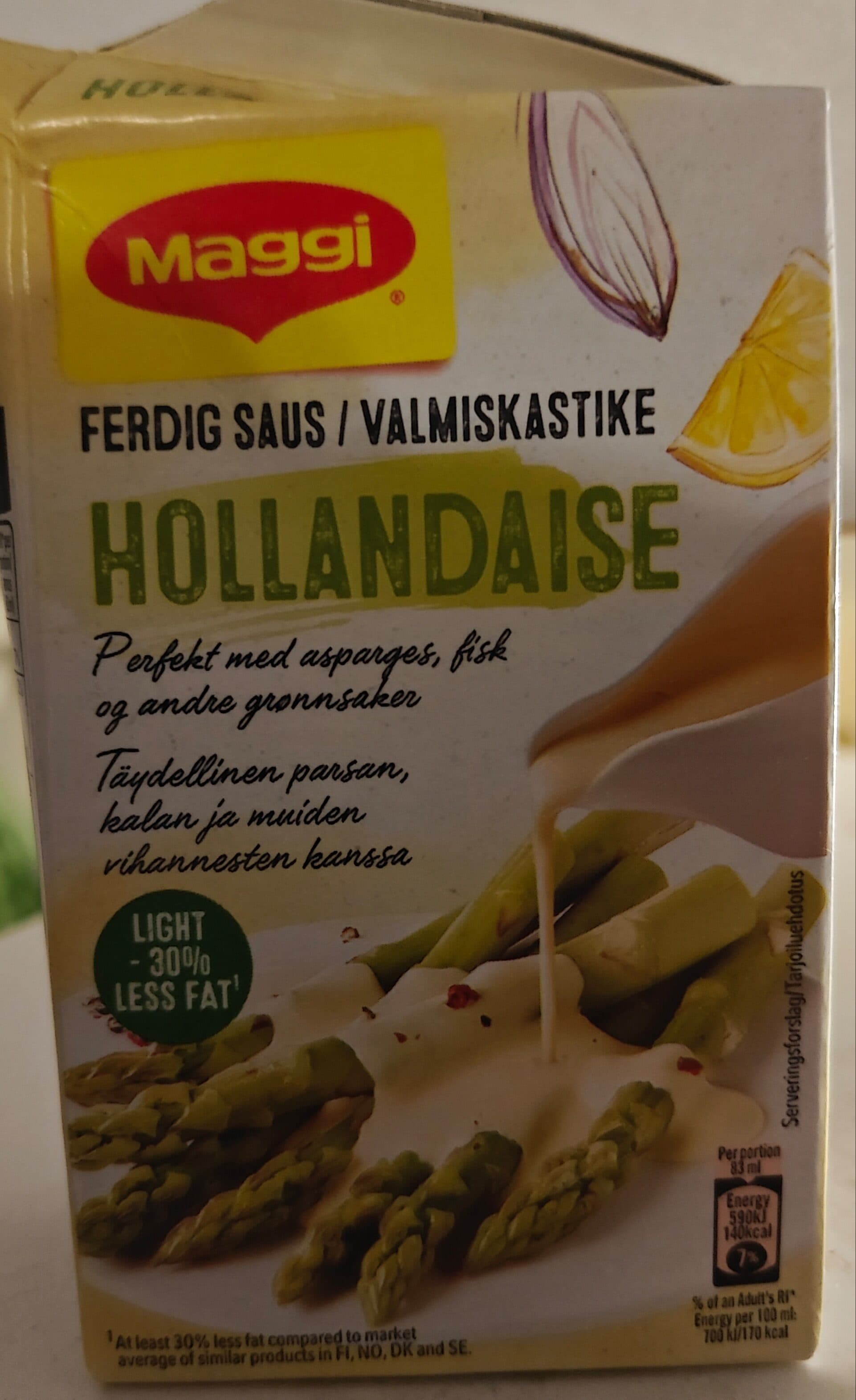 Maggi Hollandaise sauce packshot