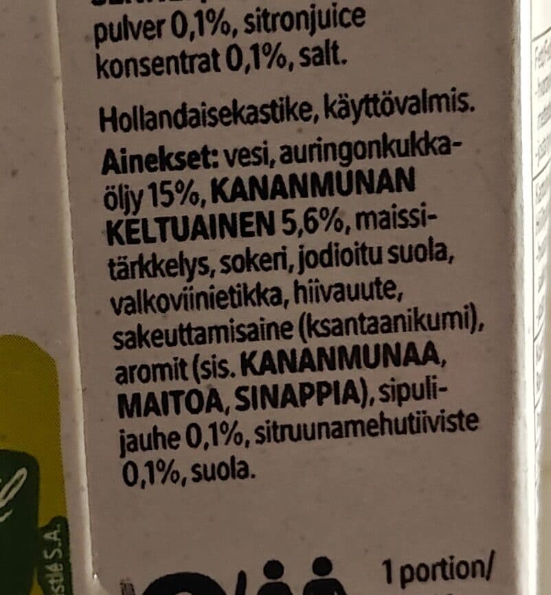 Maggi Hollandaise sauce packshot