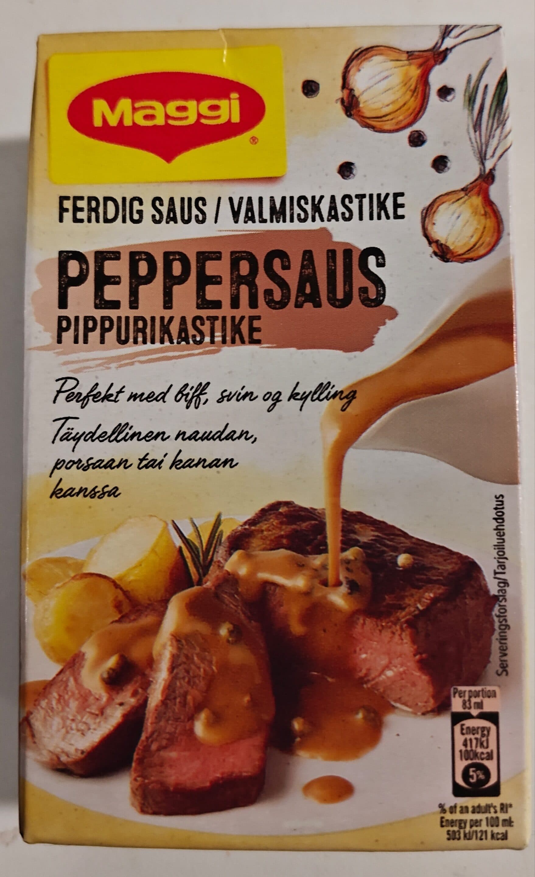 Maggi Peppersaus pippurikastike packshot
