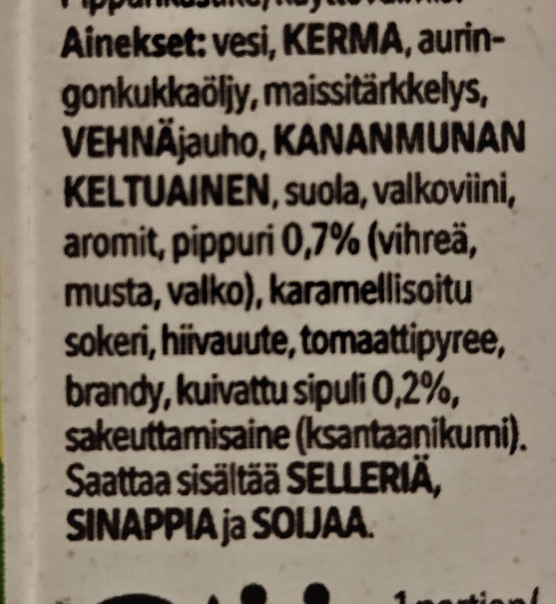 Maggi Peppersaus pippurikastike packshot