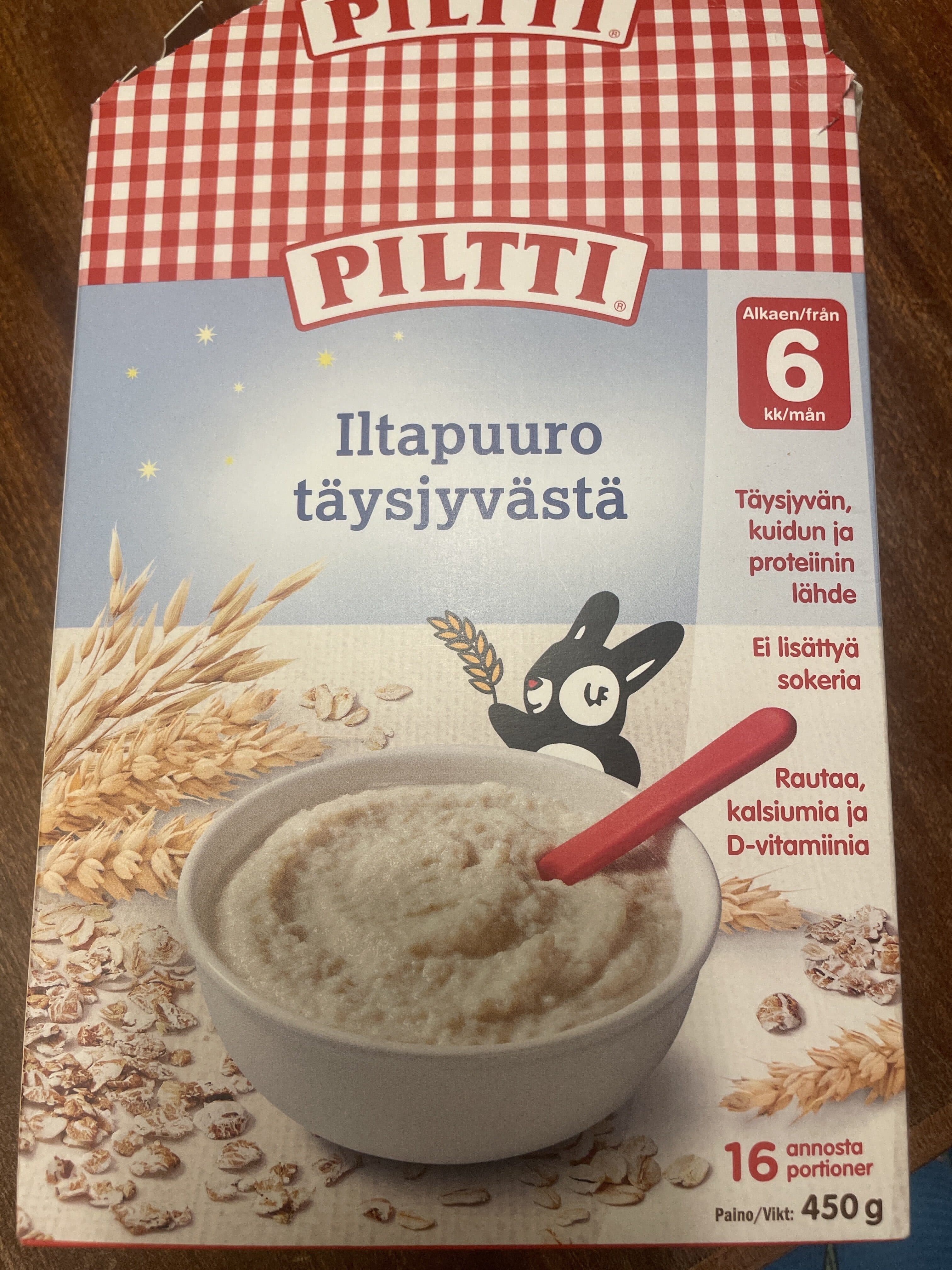Piltti Iltapuuro packshot