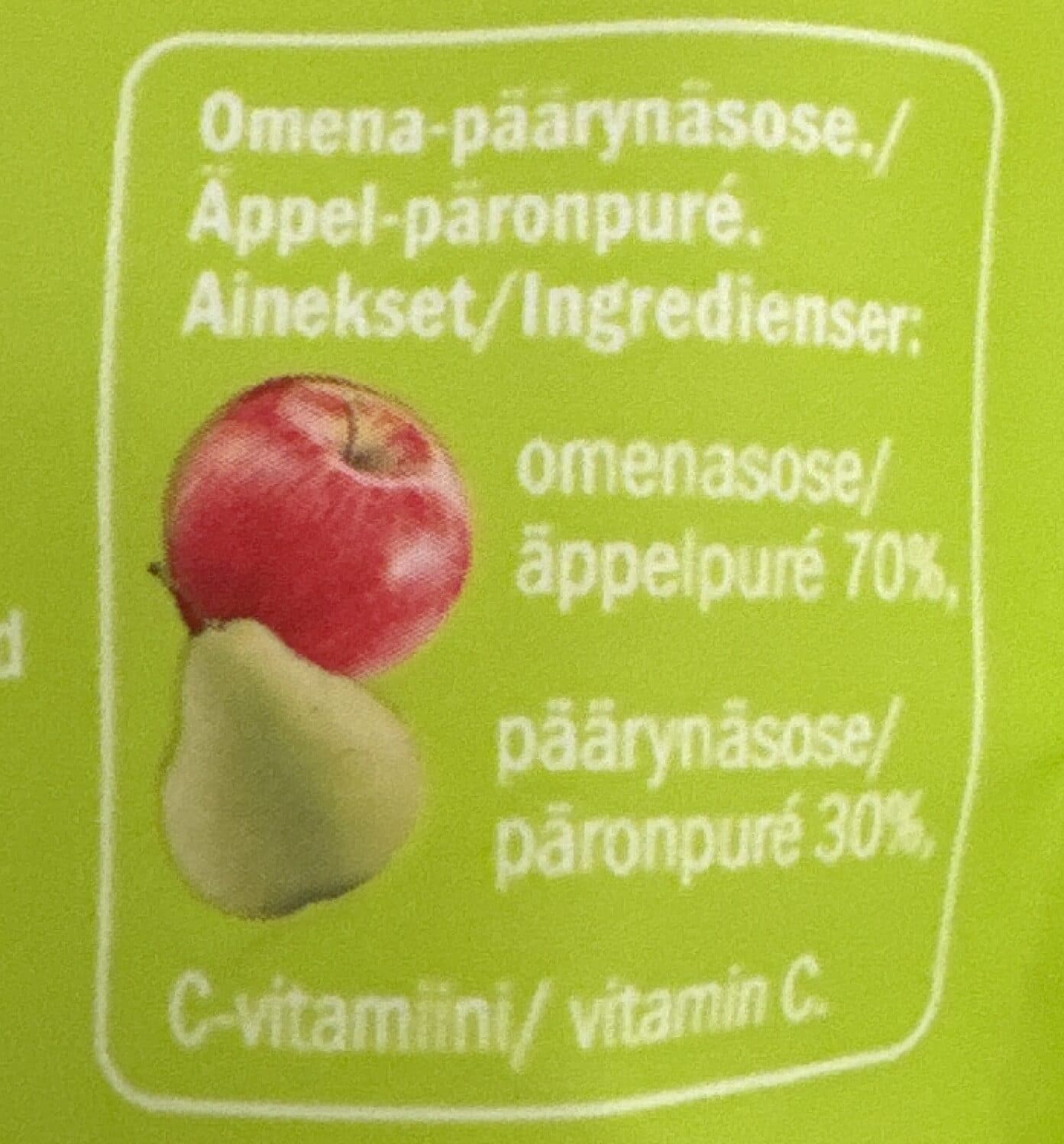 Piltti Iso Välipala Omena & Päärynä packshot