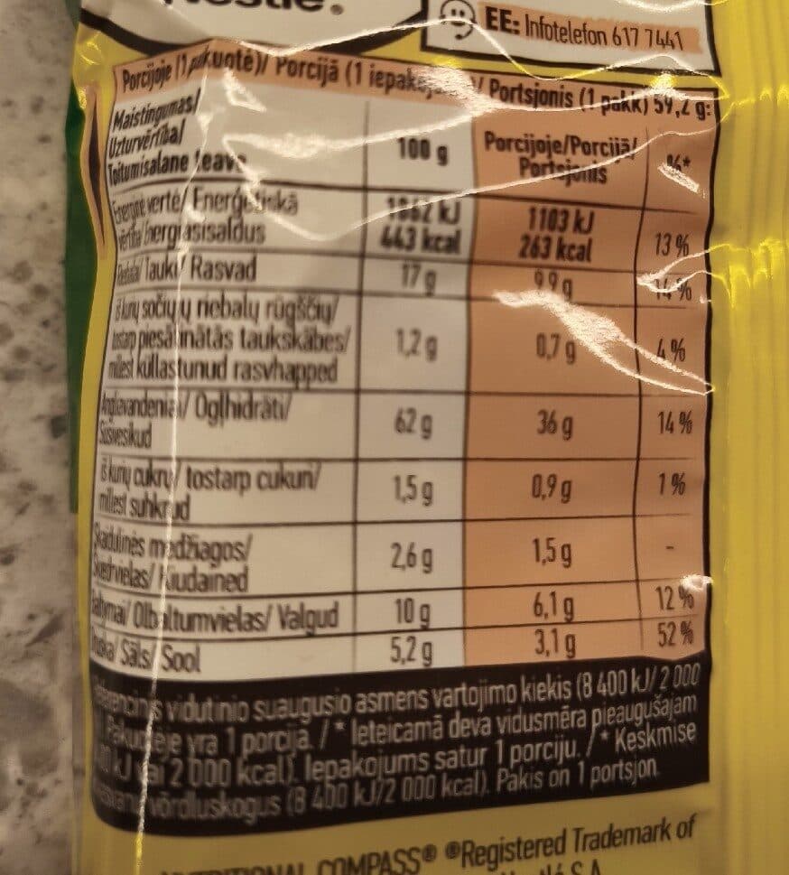 Maggi Vegetable Instant Noodles packshot