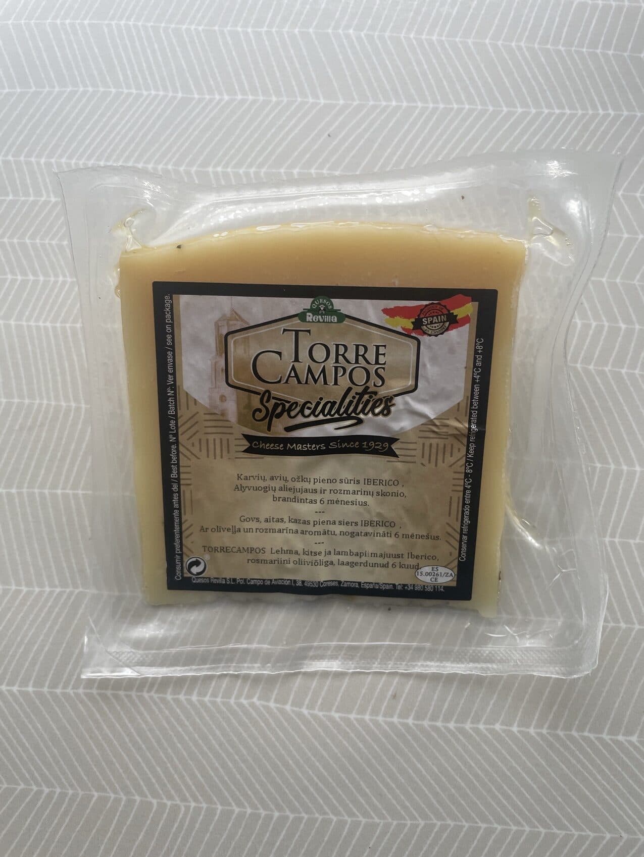 Torre Campos Iberico Cheese packshot
