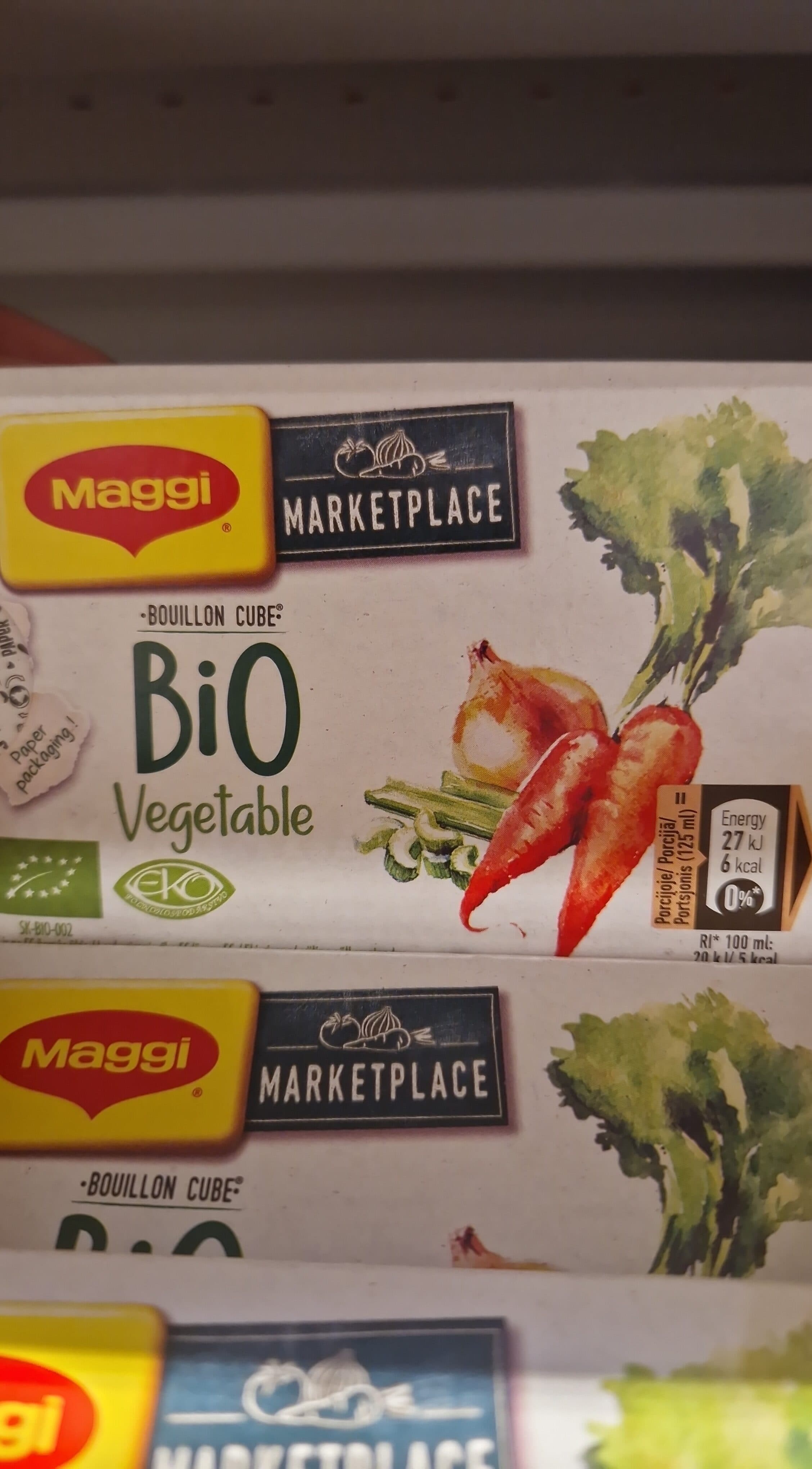 Maggi Ekologiškas daržovių sultinys packshot