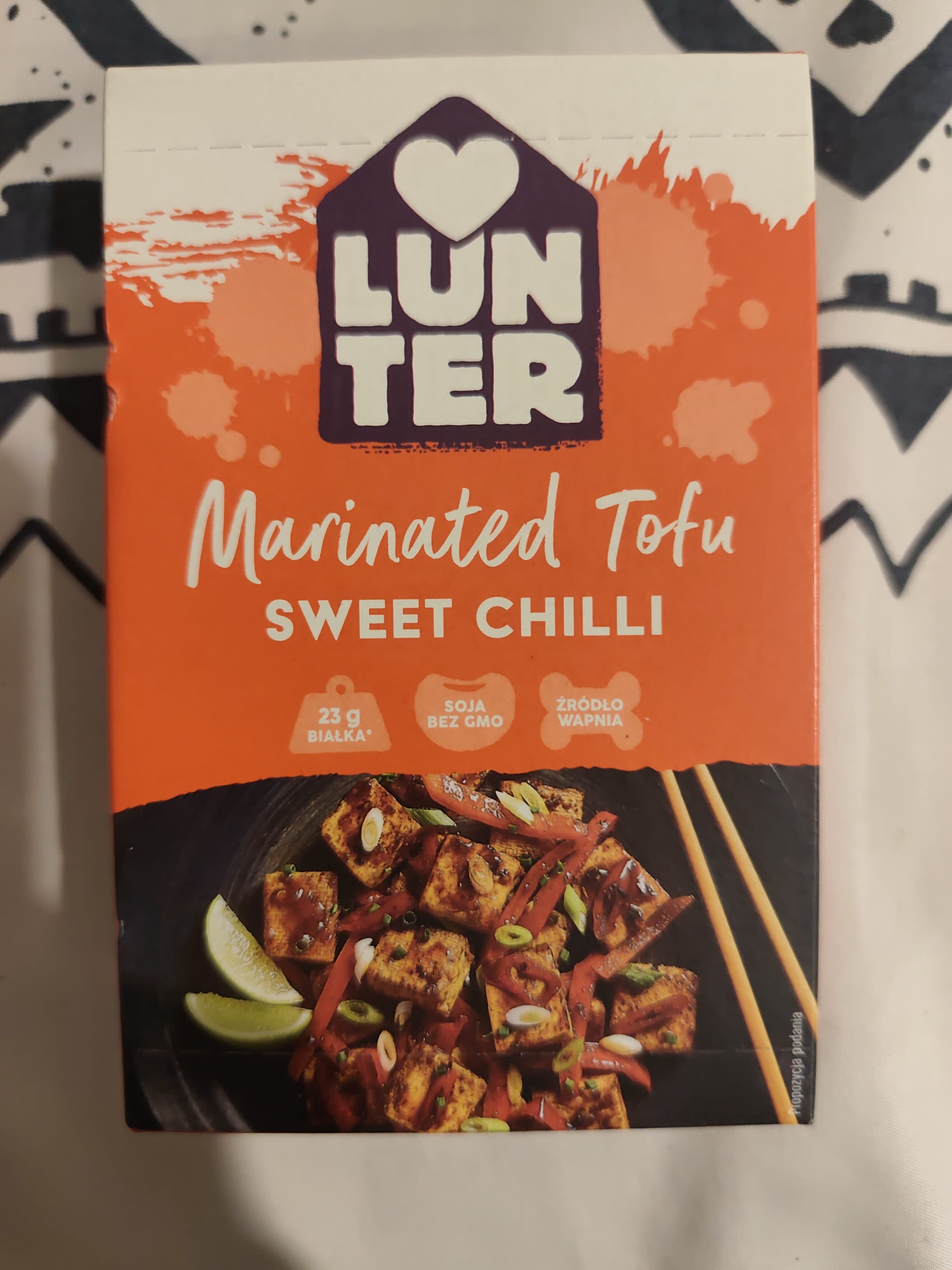 Lunter Marinated Tofu Sweet Chilli packshot