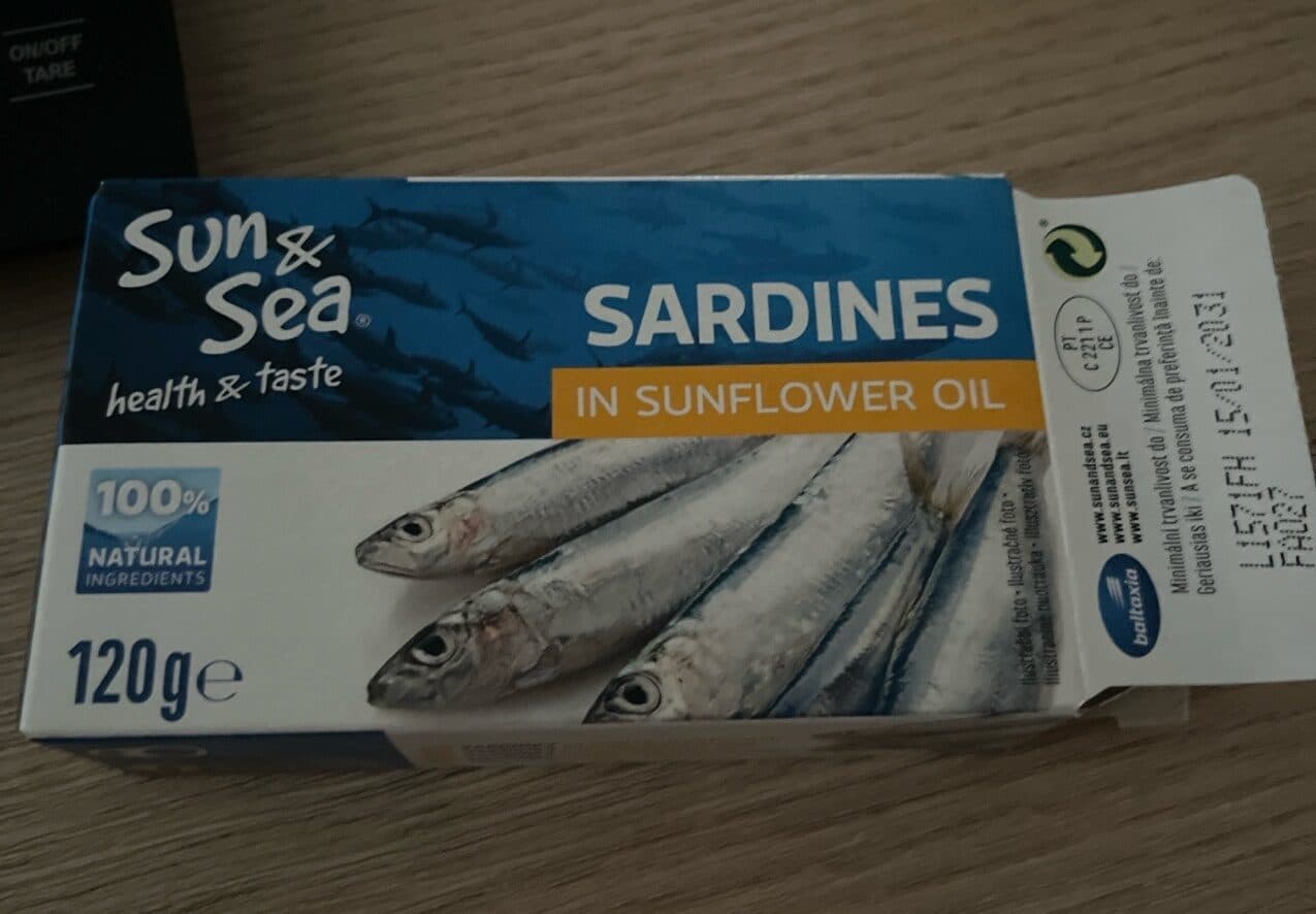 Sun & Sea Sardines In Sunflower Oil packshot