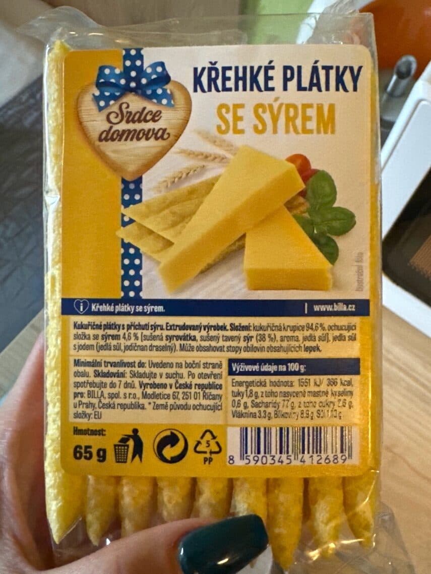 Srdce Domova Krenke Platku Se Syrem packshot
