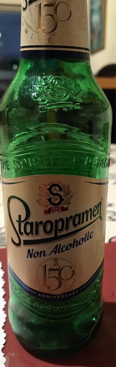 Staropramen Non-alcoholic beer packshot