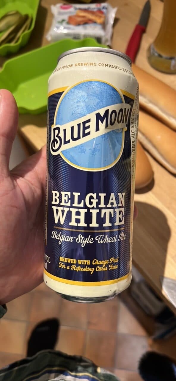 Blue Moon Belgian White Belgian-Style Wheat Ale packshot