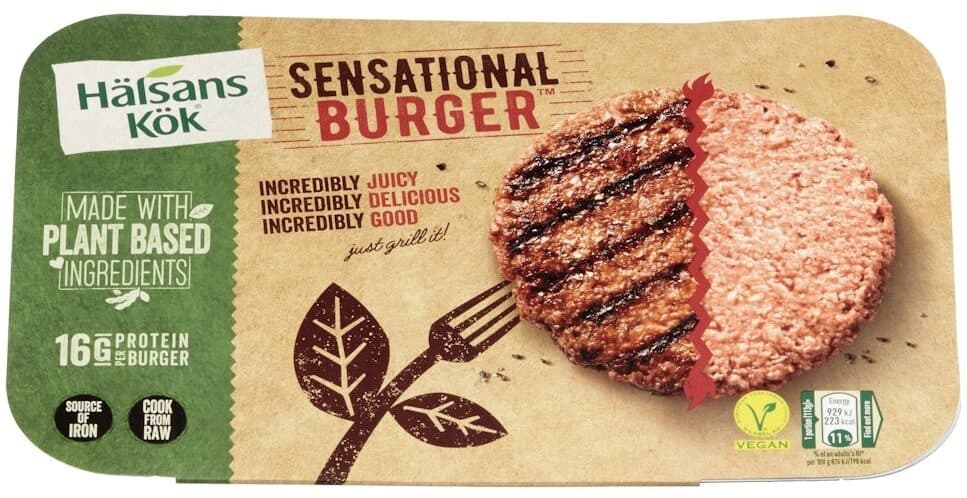 AS Nestlé Norge Sensational Burger 226 g packshot
