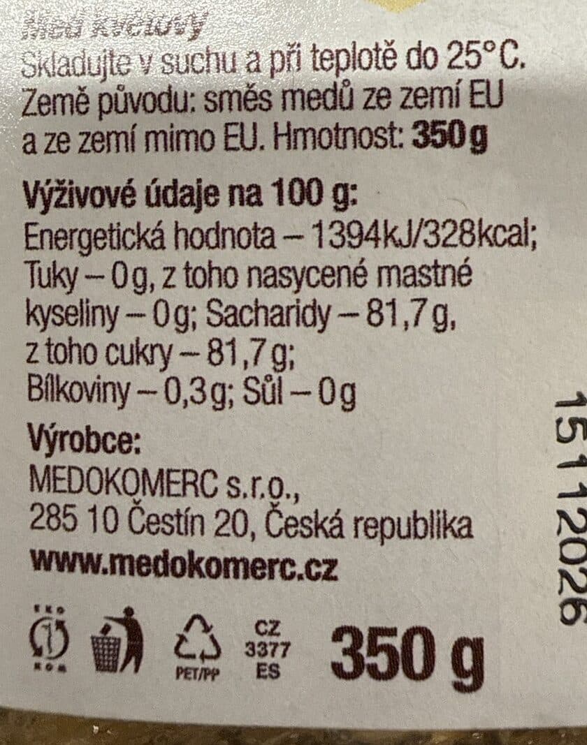 Medokomerc Honey packshot