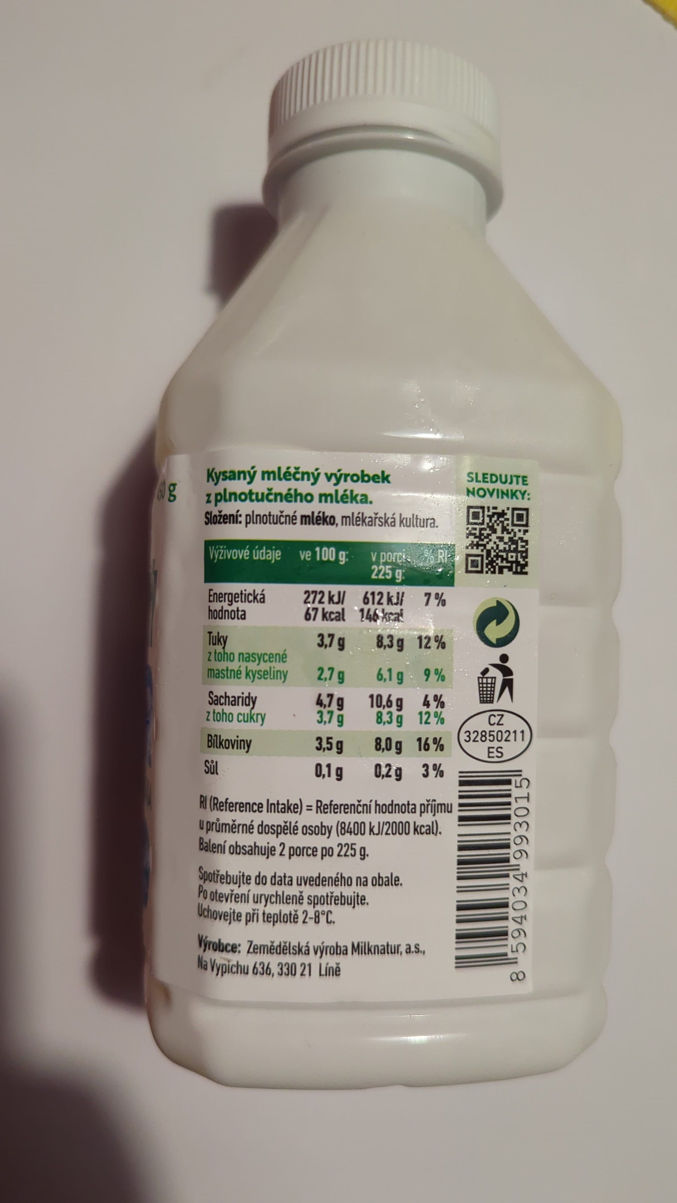 Milknatur Kefir packshot