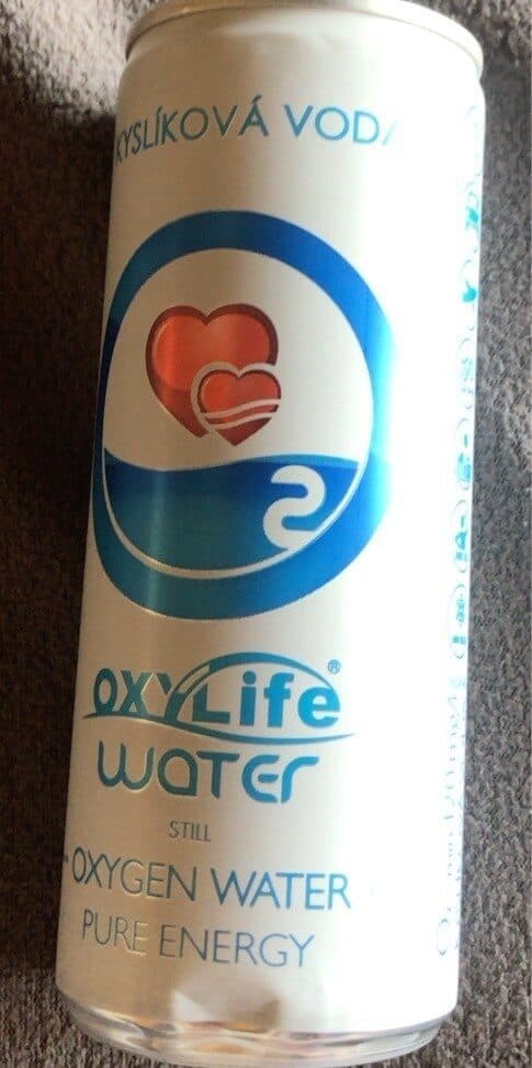 Oxylife Water Oxygen water Oxylife water with HIGH and stable oxygen nano bubbles. kyslíková voda packshot