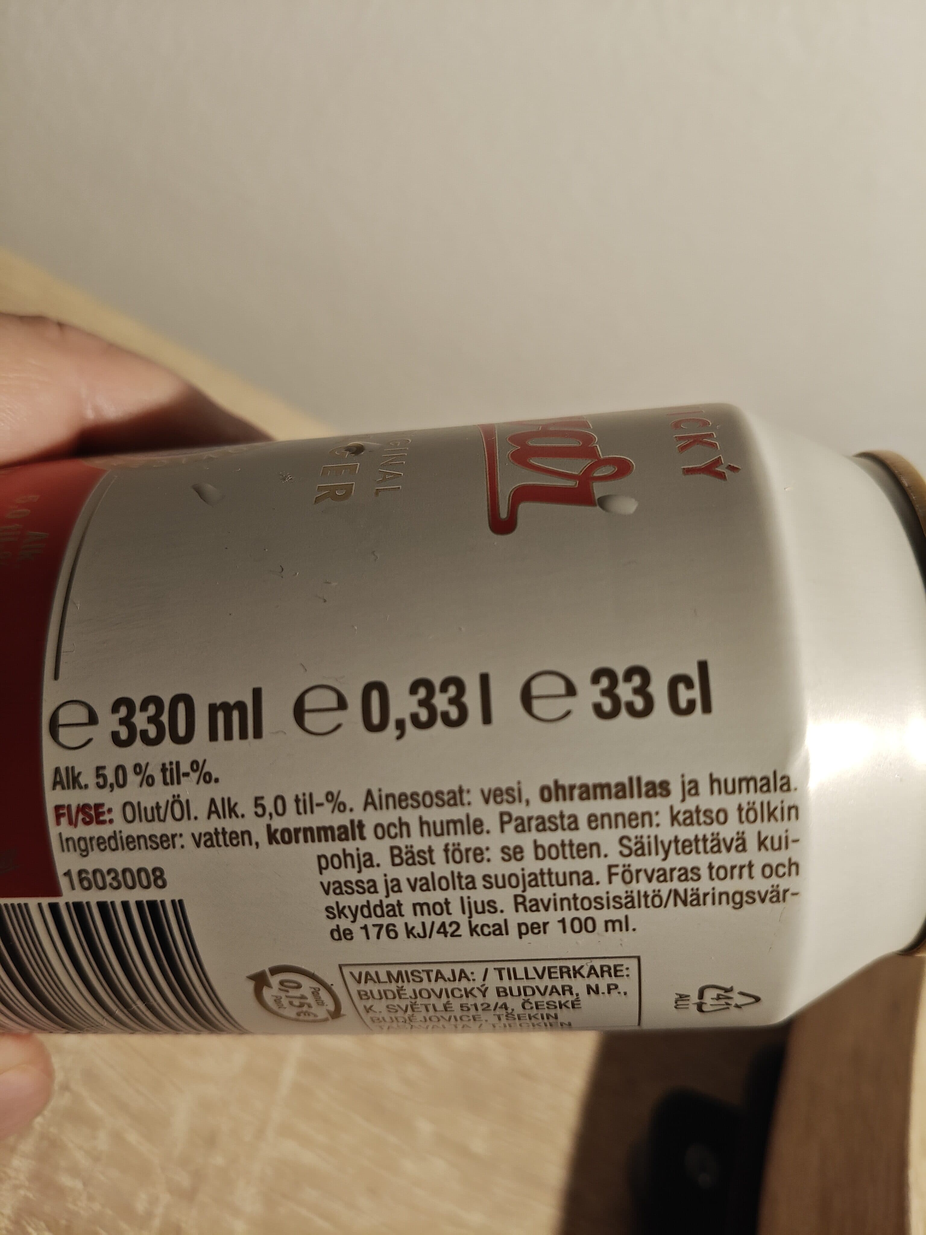 Budêjovický Budvar packshot