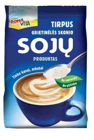 BONA VITA Tirpusis grietinėlės skonio sojų produktas packshot