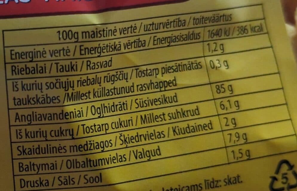 Bona vita Kukurūzų dribsniai packshot
