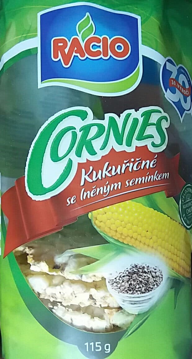 RACIO Kukuřičné se lněným semínkem Cornies packshot